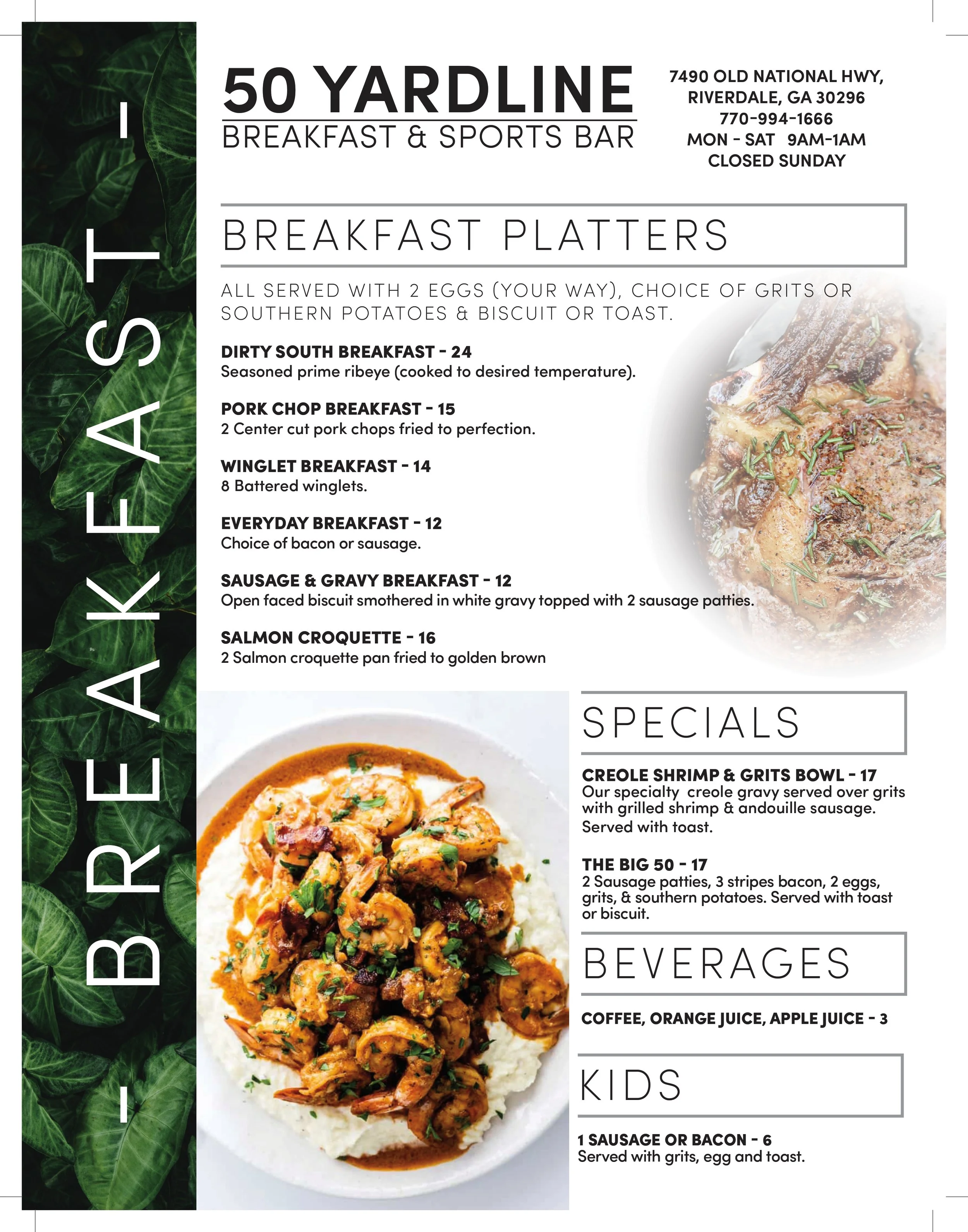 50 Yard Line Sports Bar & Grill