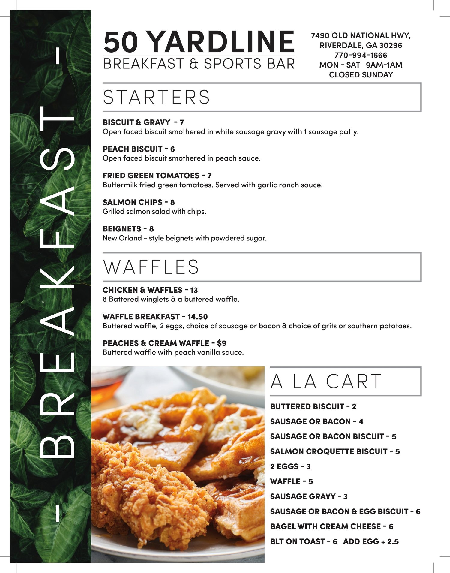 50 Yard Line Sports Bar & Grill