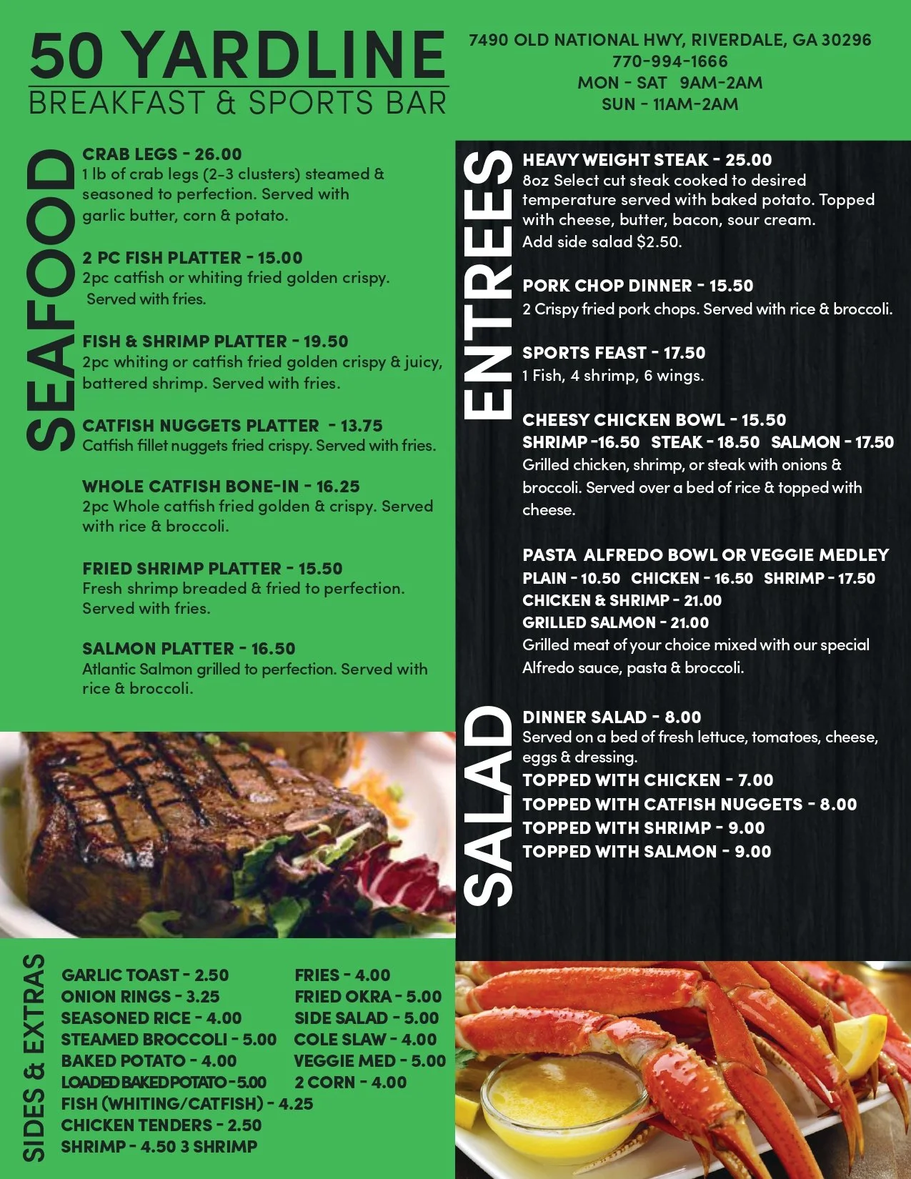 50 Yard Line Sports Bar & Grill