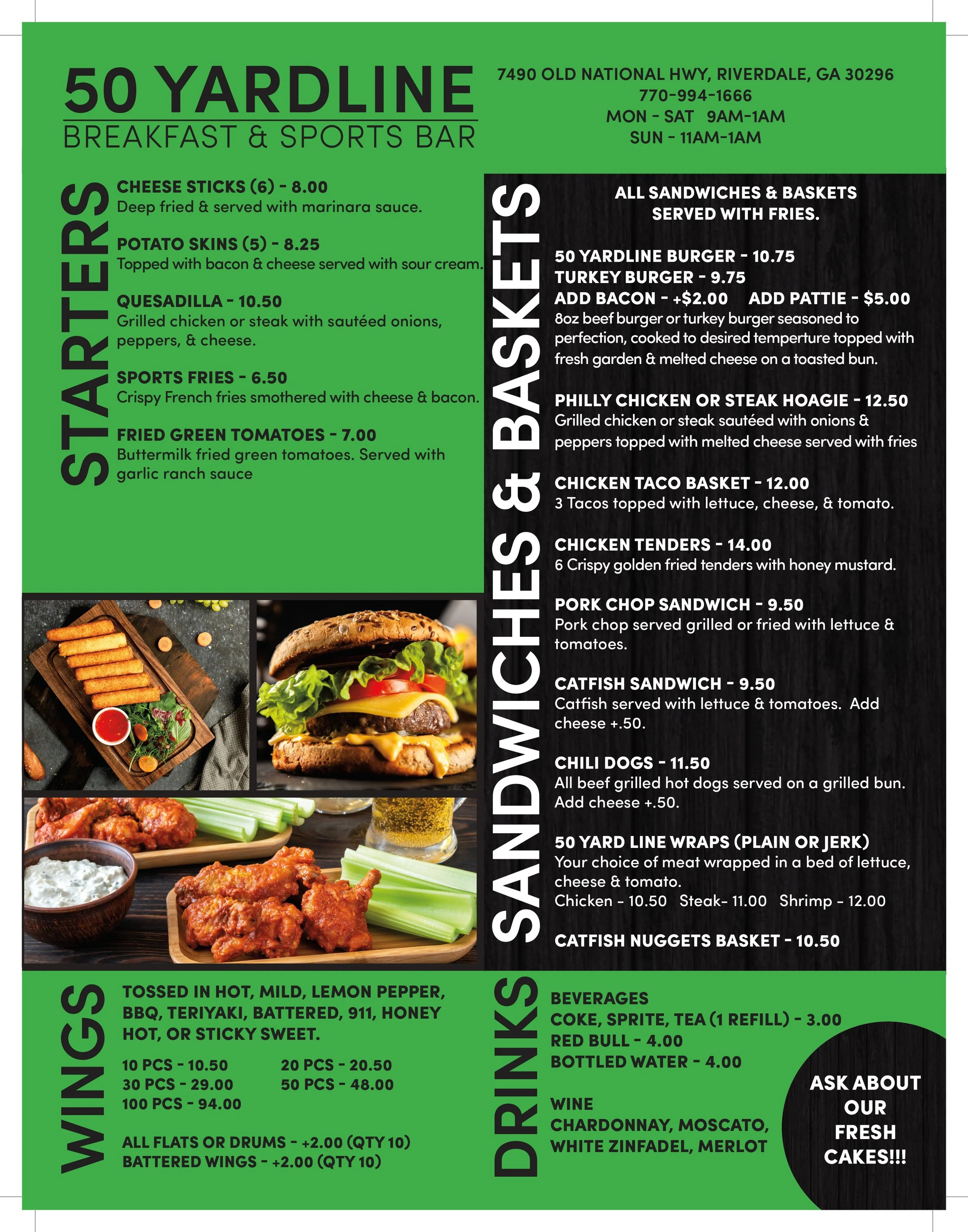 50 Yard Line Sports Bar & Grill