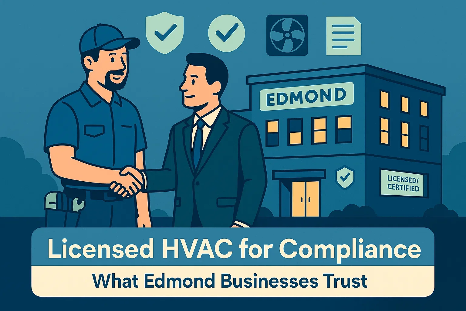 Why Edmond Businesses Trust Licensed HVAC Contractors for Compliance