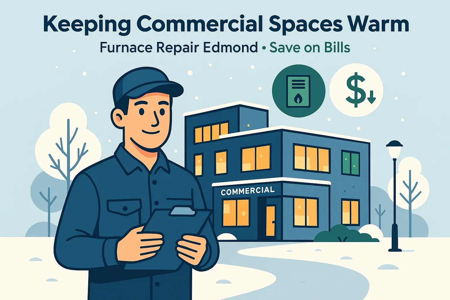 Furnace Repair Edmond: Keeping Commercial Spaces Warm Without High Bills