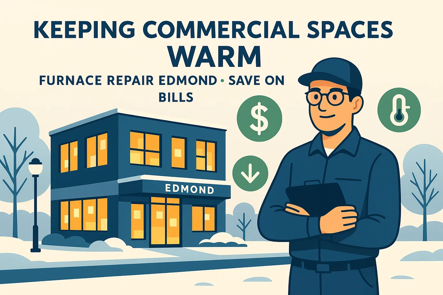 Furnace Repair Edmond: Keeping Commercial Spaces Warm Without High Bills