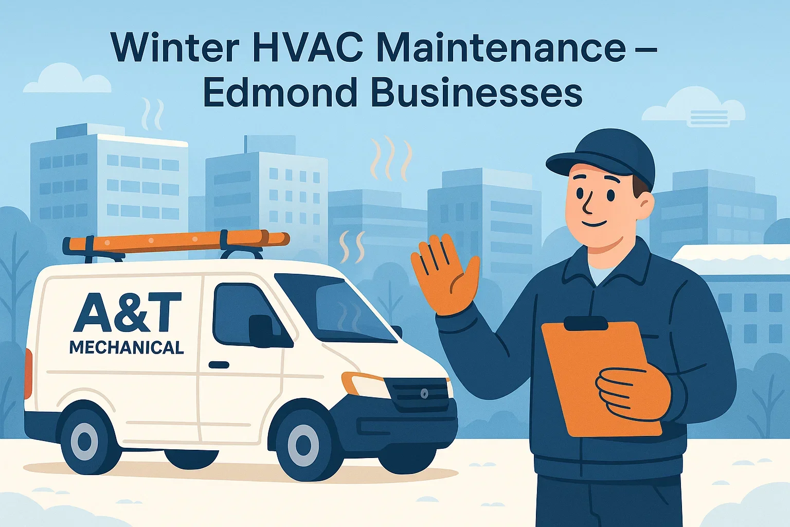 Winter HVAC Maintenance Checklist for Edmond Businesses