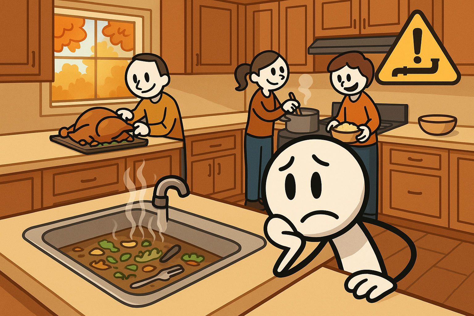 Holiday Hosting Woes: Avoid Thanksgiving Plumbing Disasters in Edmond