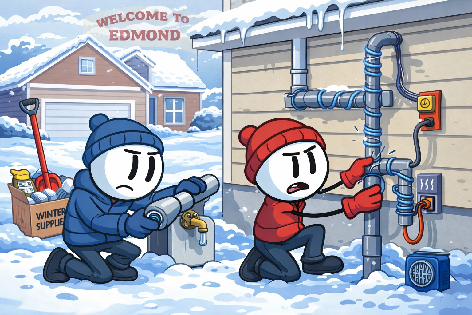 House Plumbing 101: Winter Care Tips for Edmond Homeowners