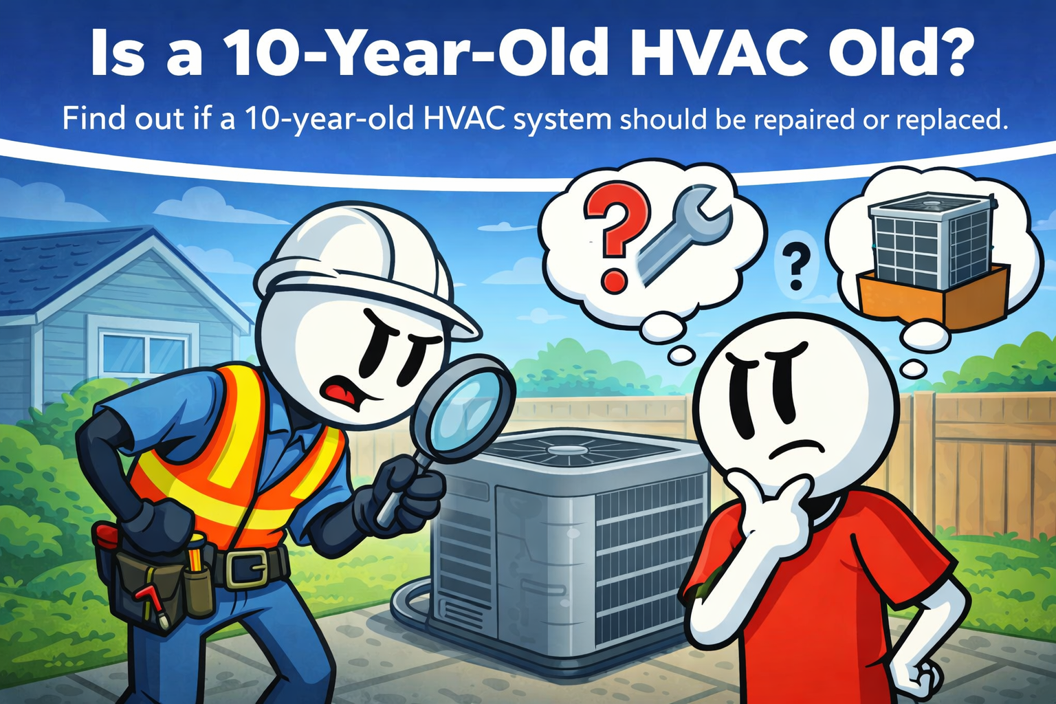 Is a 10-Year-Old HVAC Old?