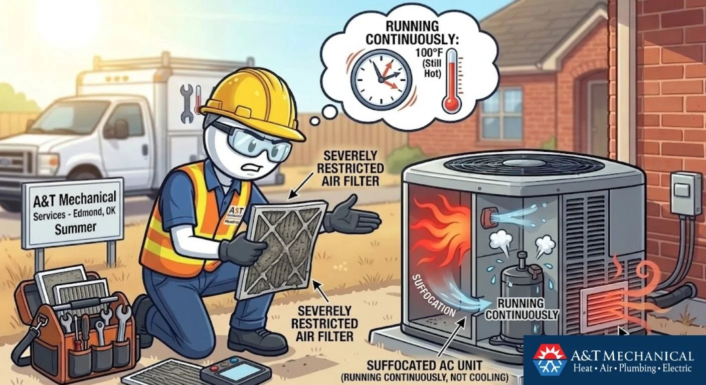 Why Is My AC Not Cooling? Common HVAC Problems in Edmond OK Homes