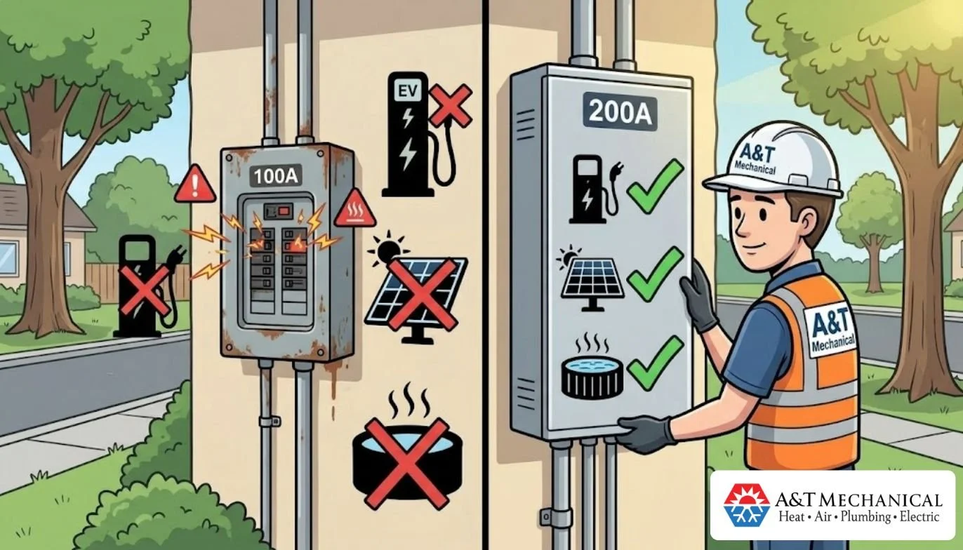 EV Charger, Solar, or Hot Tub? Why Edmond OK Homeowners Are Upgrading Their Electrical Panels