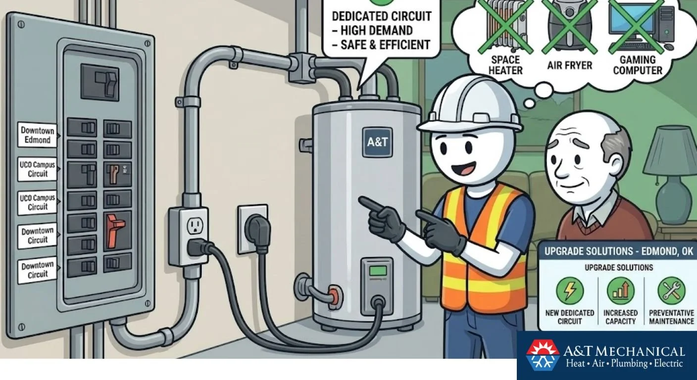 Emergency Electrician in Edmond OK: What to Do When Your Breaker Won't Stop Tripping