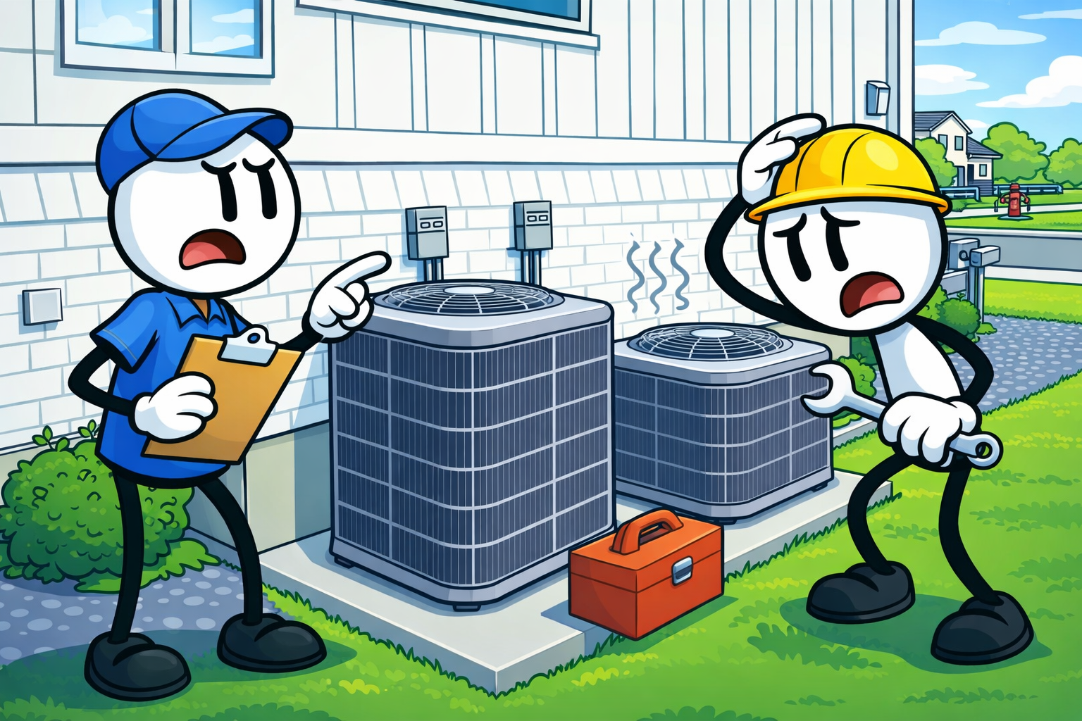 A well-maintained residential HVAC system in Edmond, Oklahoma, represents what many homeowners experience when their heating and cooling system reaches the 10-year mark.