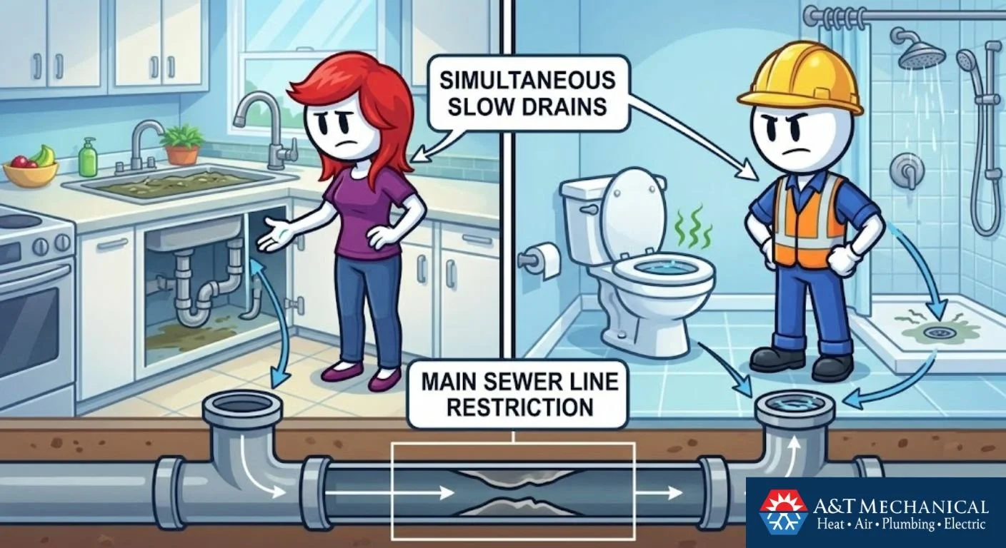 Slow Kitchen Sink Drain in Edmond OK? Here's When to Call a Professional