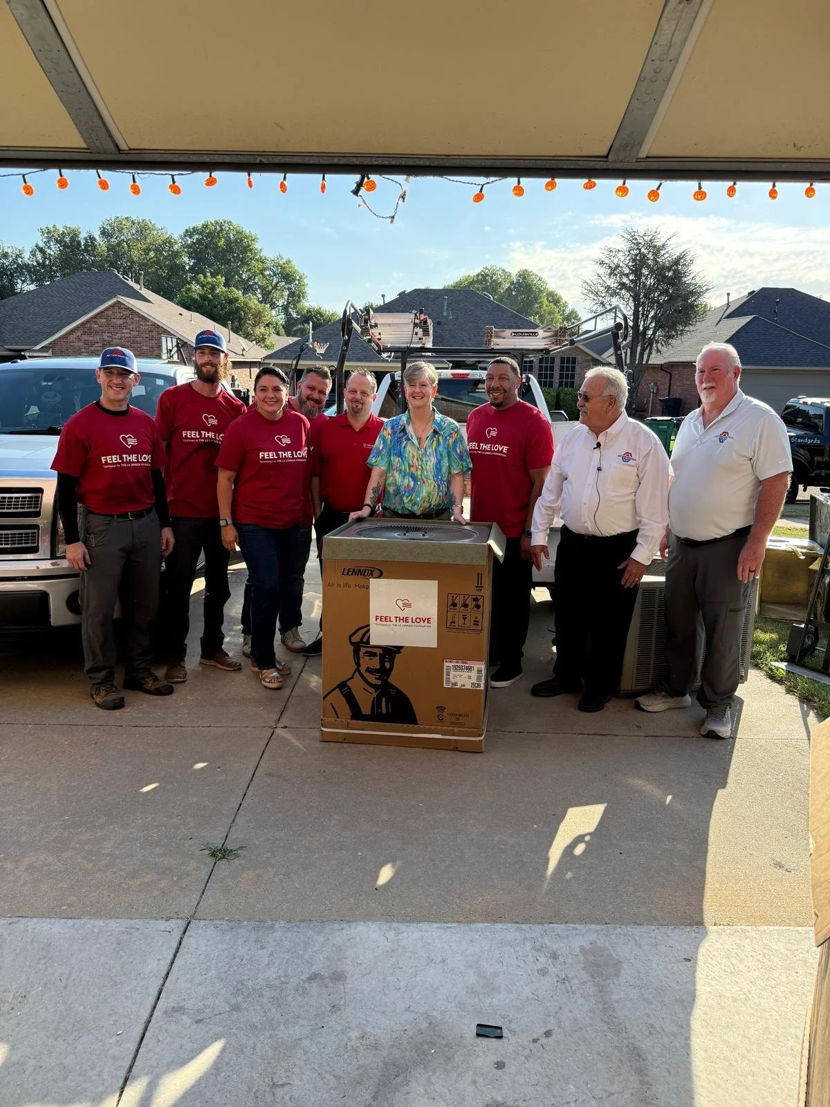 A&T Mechanical  personnel