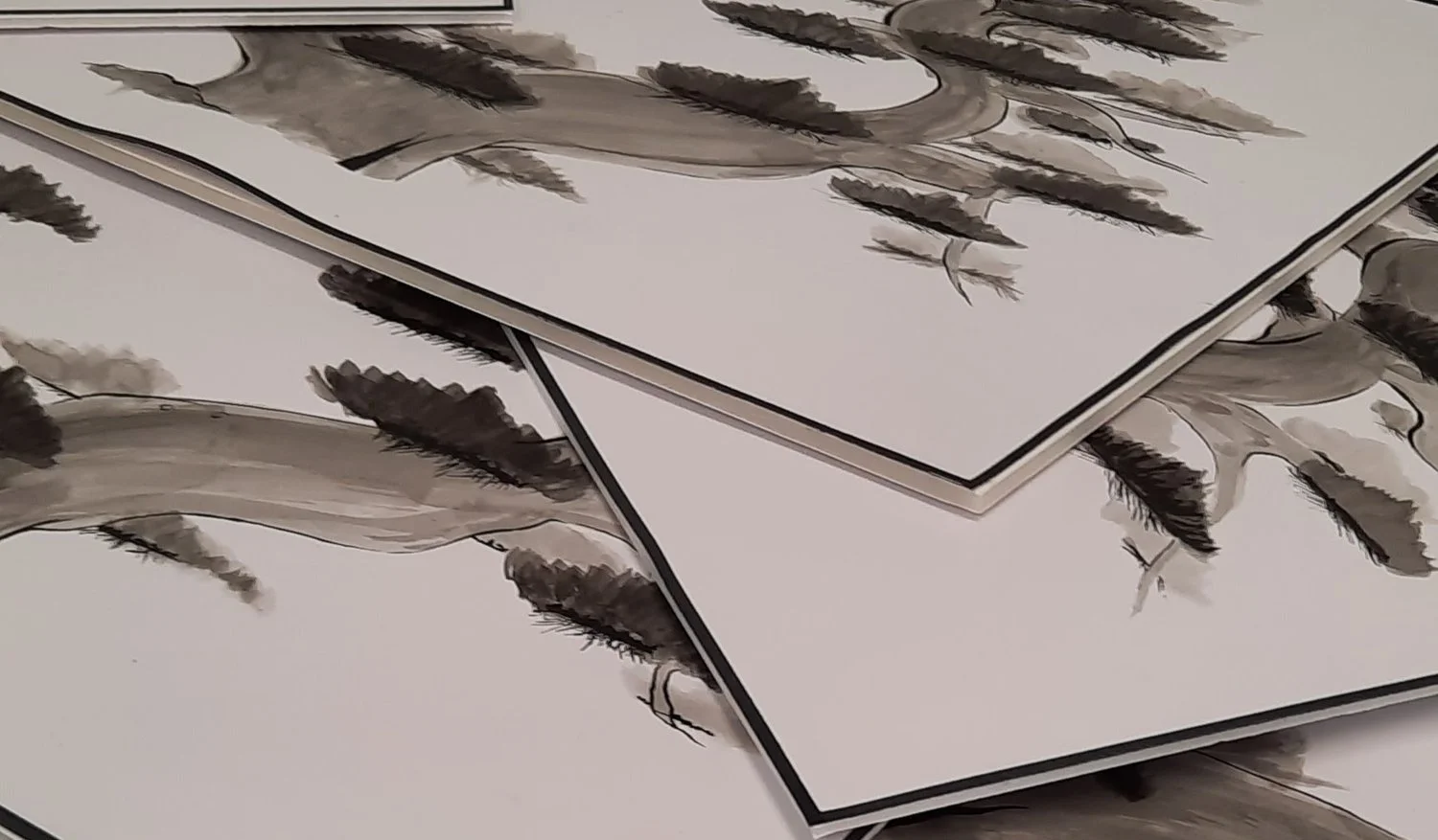 Aioi: leaves laden with words – Pines, Liminality and Reflection