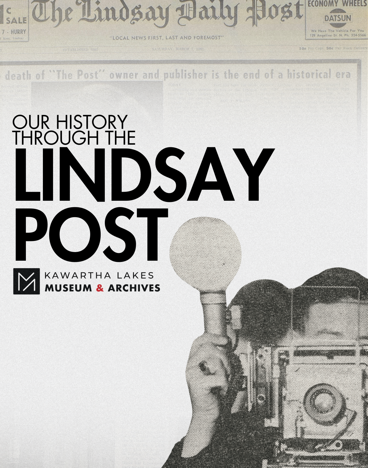 Our History Through the Lindsay Post | Online Exhibition Launch