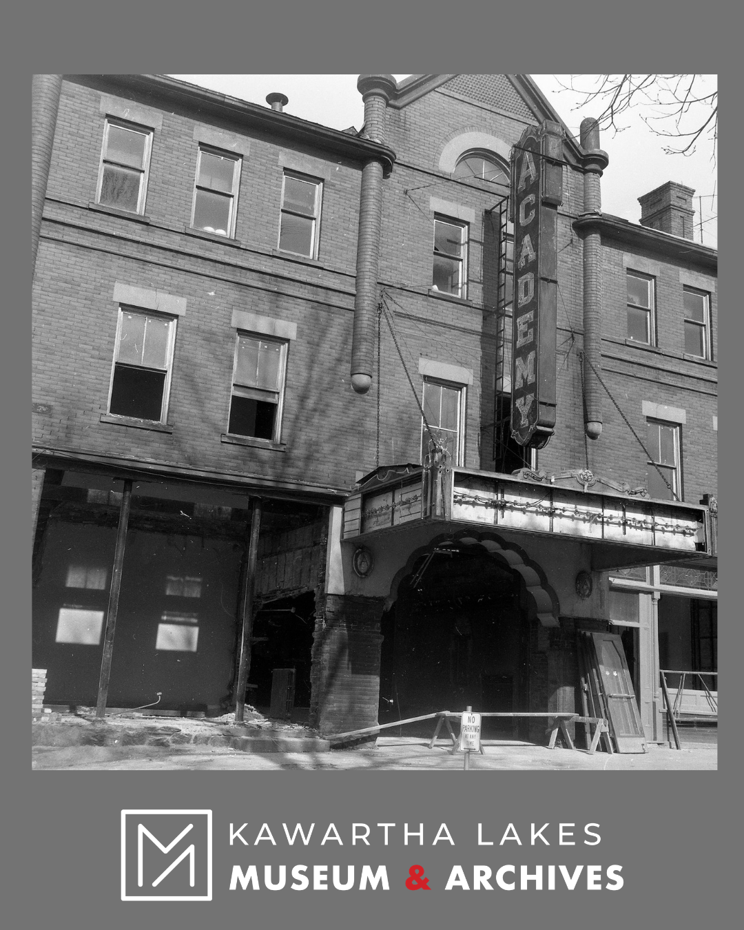 Inside the 1964 Renovation of the Academy Theatre