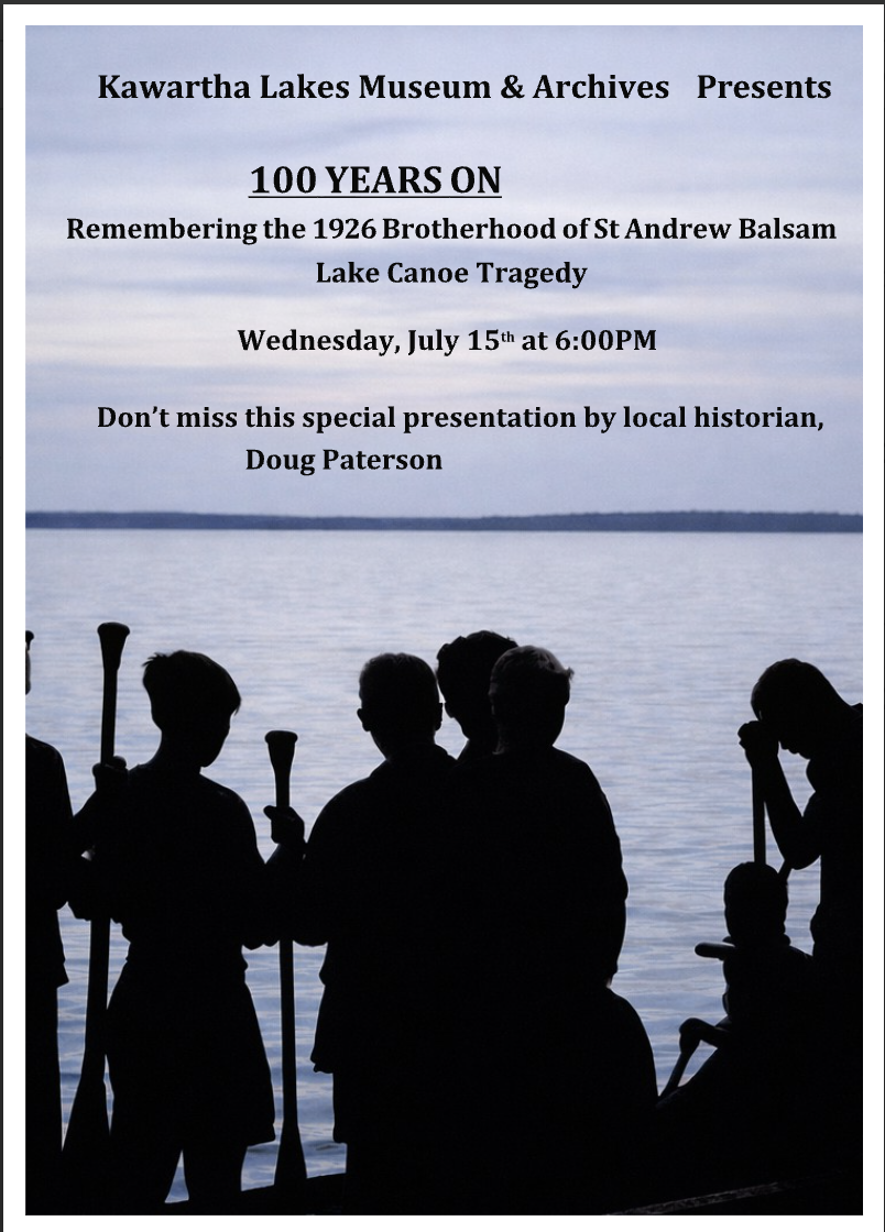 100th Anniversary of the Tragedy of the Brotherhood of St. Andrew Camp on Balsam Lake