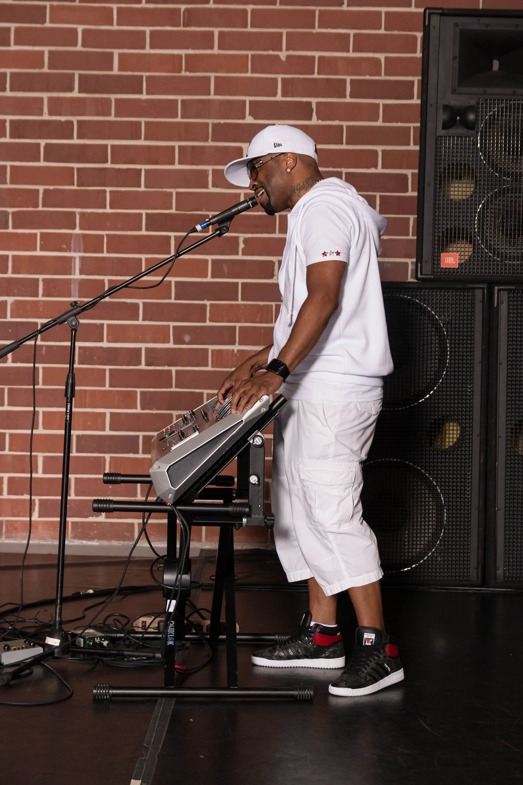 TEDDY RILEY captured by Nat Carter for Nat Carter Artography.