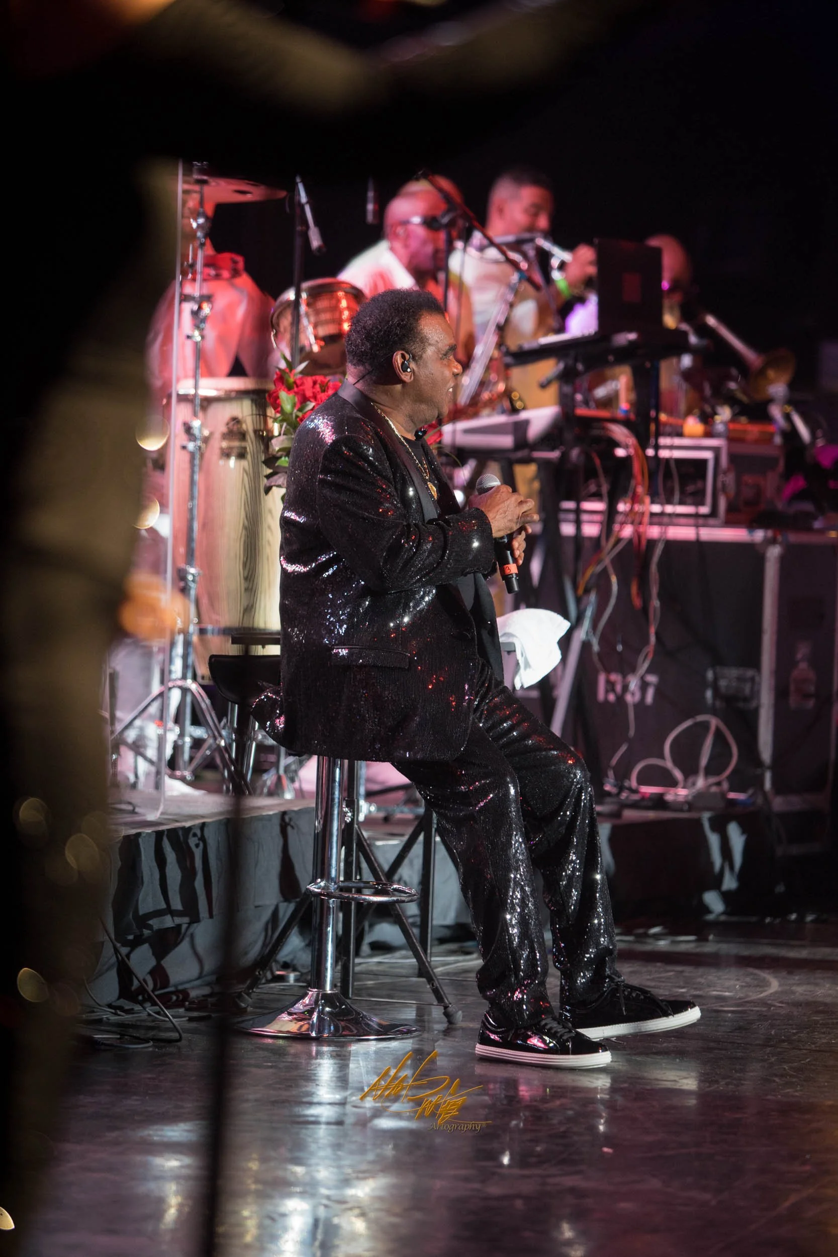 The ISLEY BROTHERS captured by Nat Carter for Nat Carter Artography. Copyright © Nat Carter Nat Carter Artography 2022 All Rights Reserved.