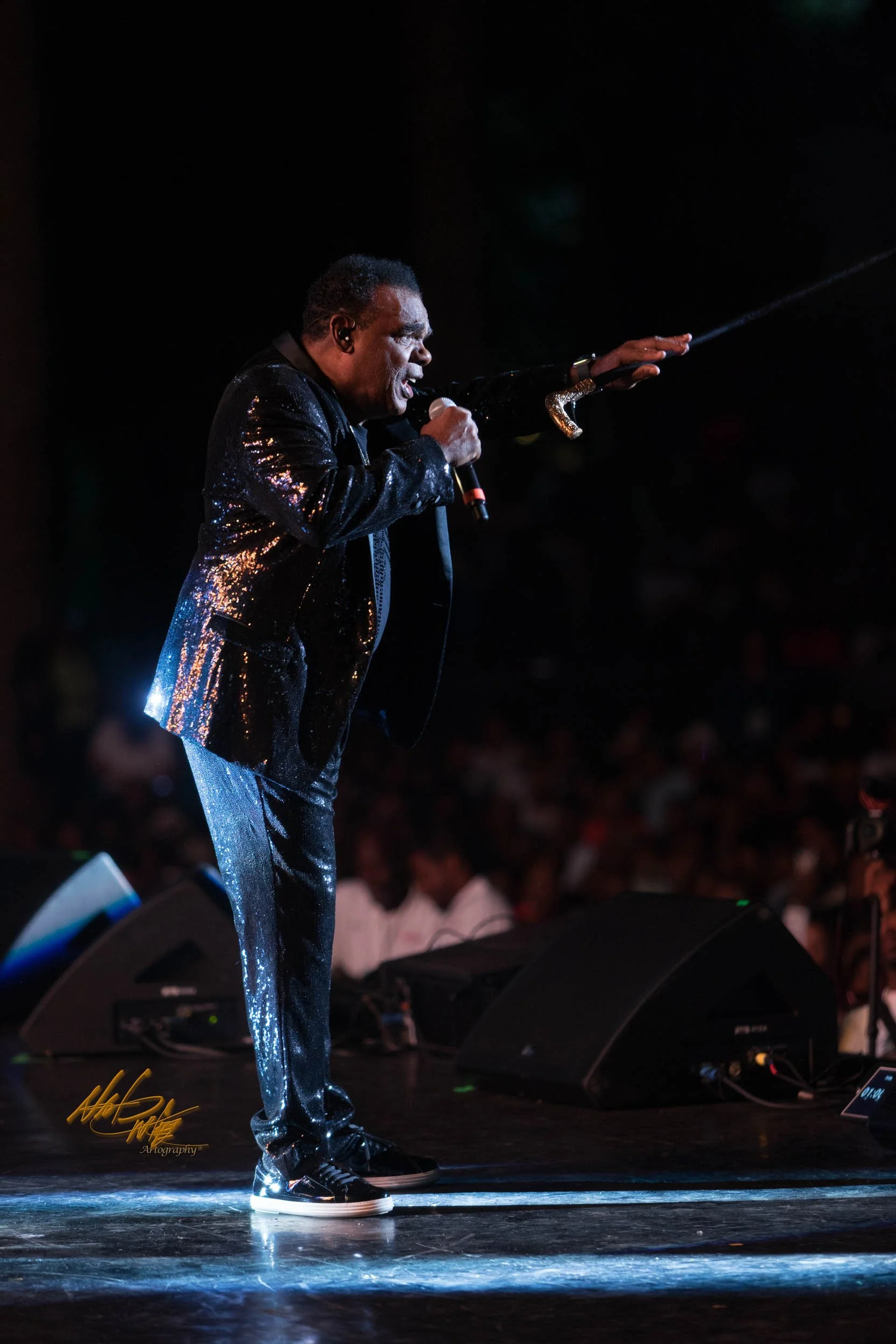 The ISLEY BROTHERS captured by Nat Carter for Nat Carter Artography. Copyright © Nat Carter Nat Carter Artography 2022 All Rights Reserved.