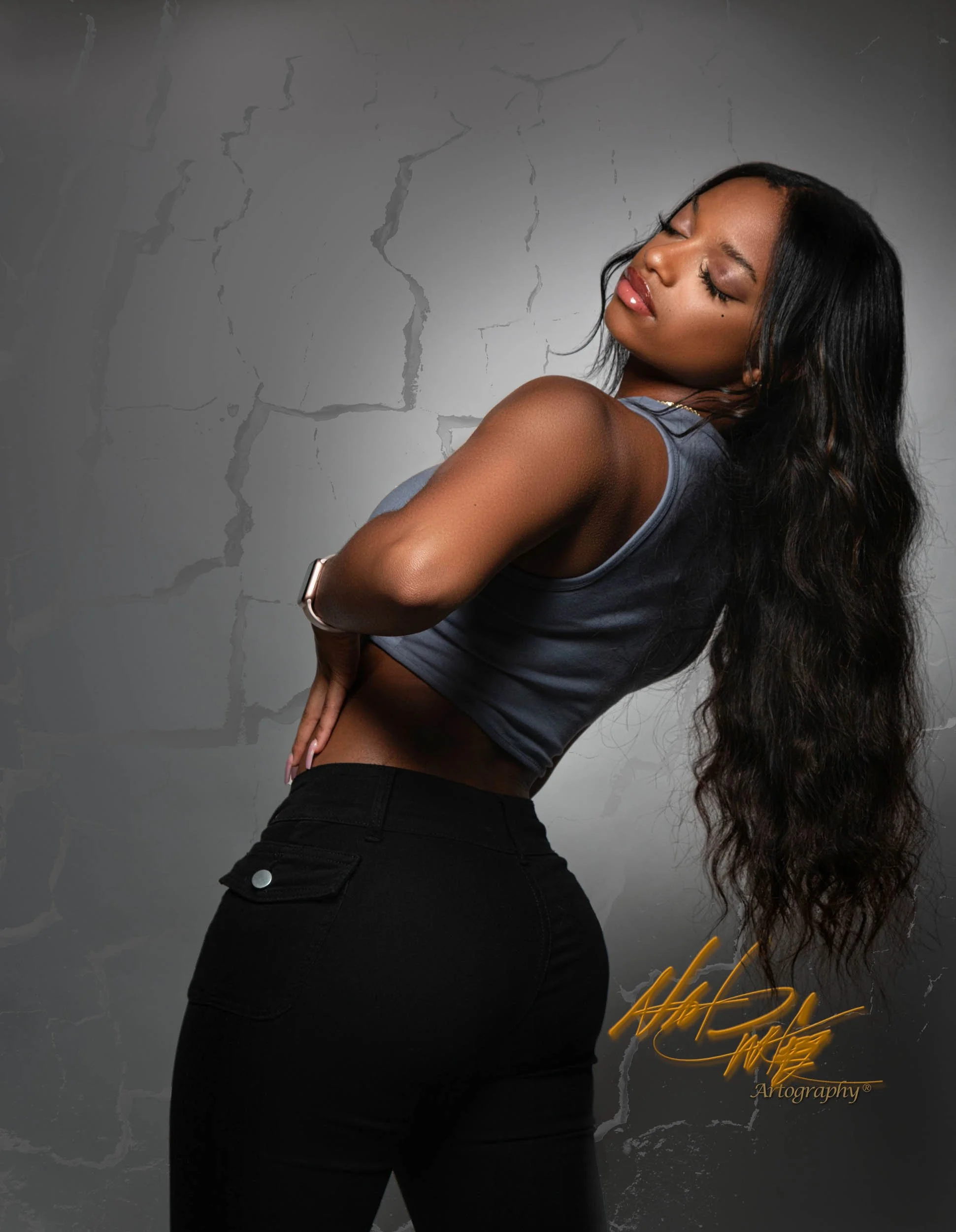 Portrait photography featuring KENN captured by Nat Carter for Nat Carter Artography. Copyright © Nat Carter, Nat Carter Artography 2022 All Rights Reserved.