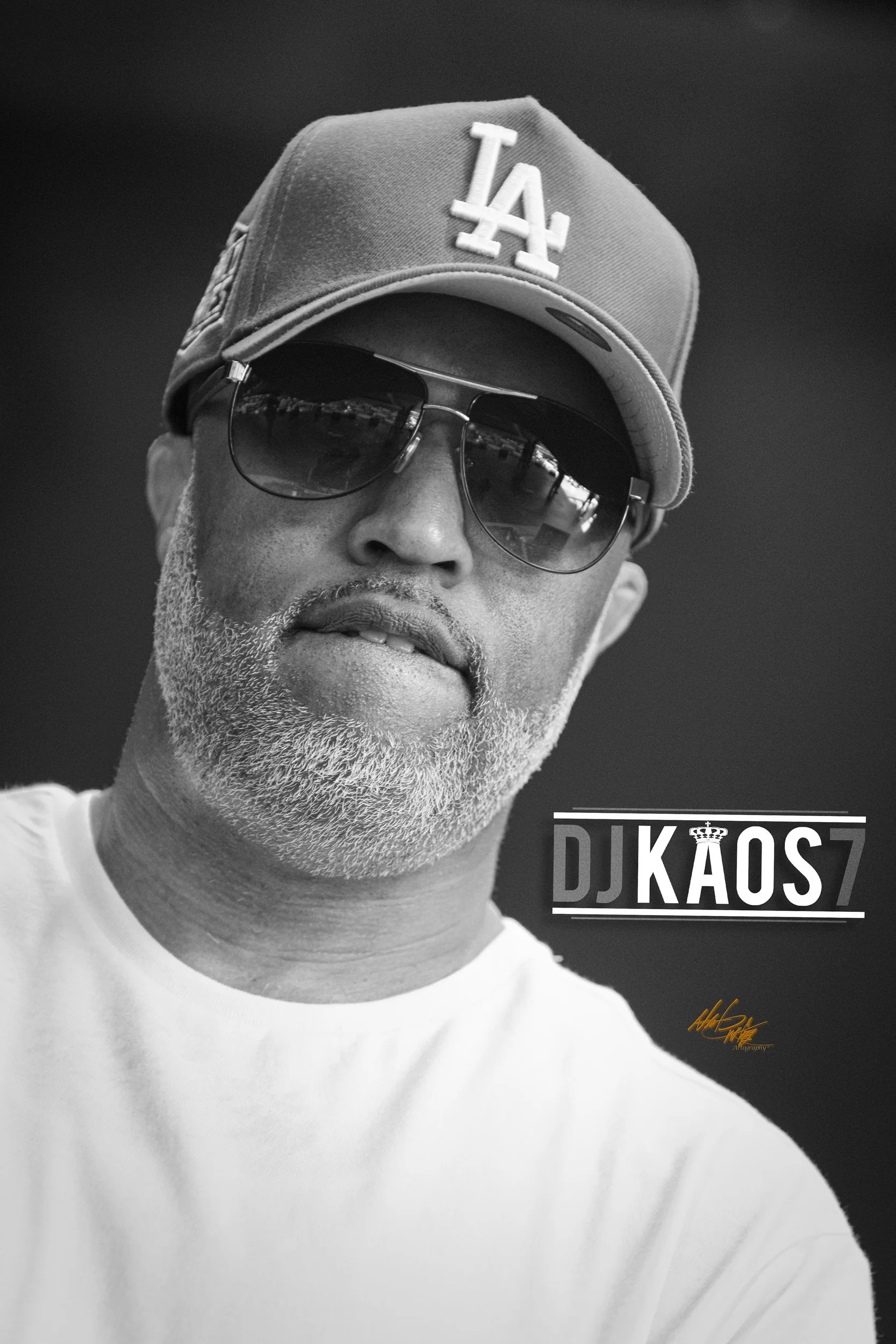 DJ KAOS7 captured by Nat Carter for Nat Carter Artography
