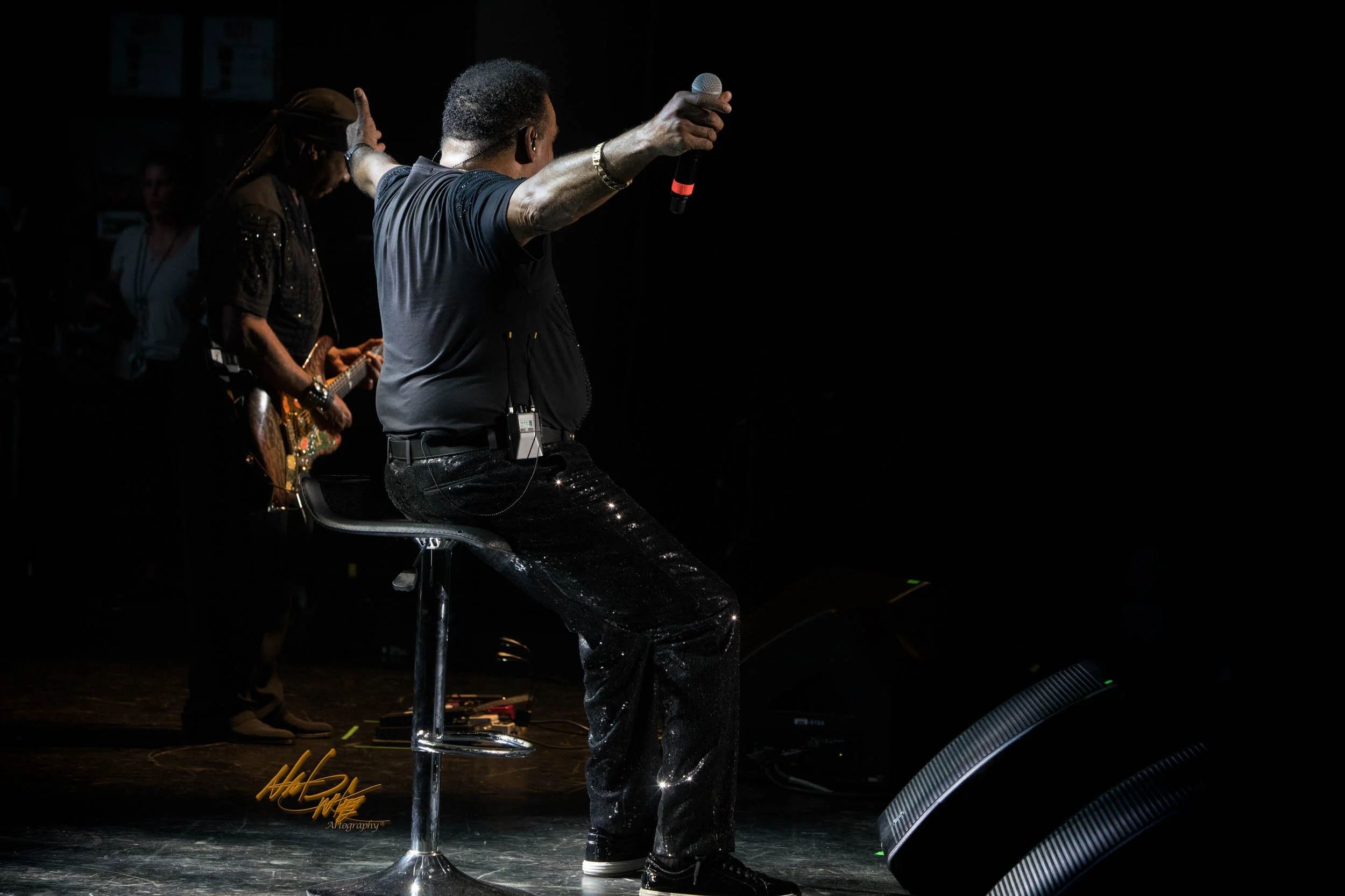 The ISLEY BROTHERS captured by Nat Carter for Nat Carter Artography. Copyright © Nat Carter Nat Carter Artography 2022 All Rights Reserved.
