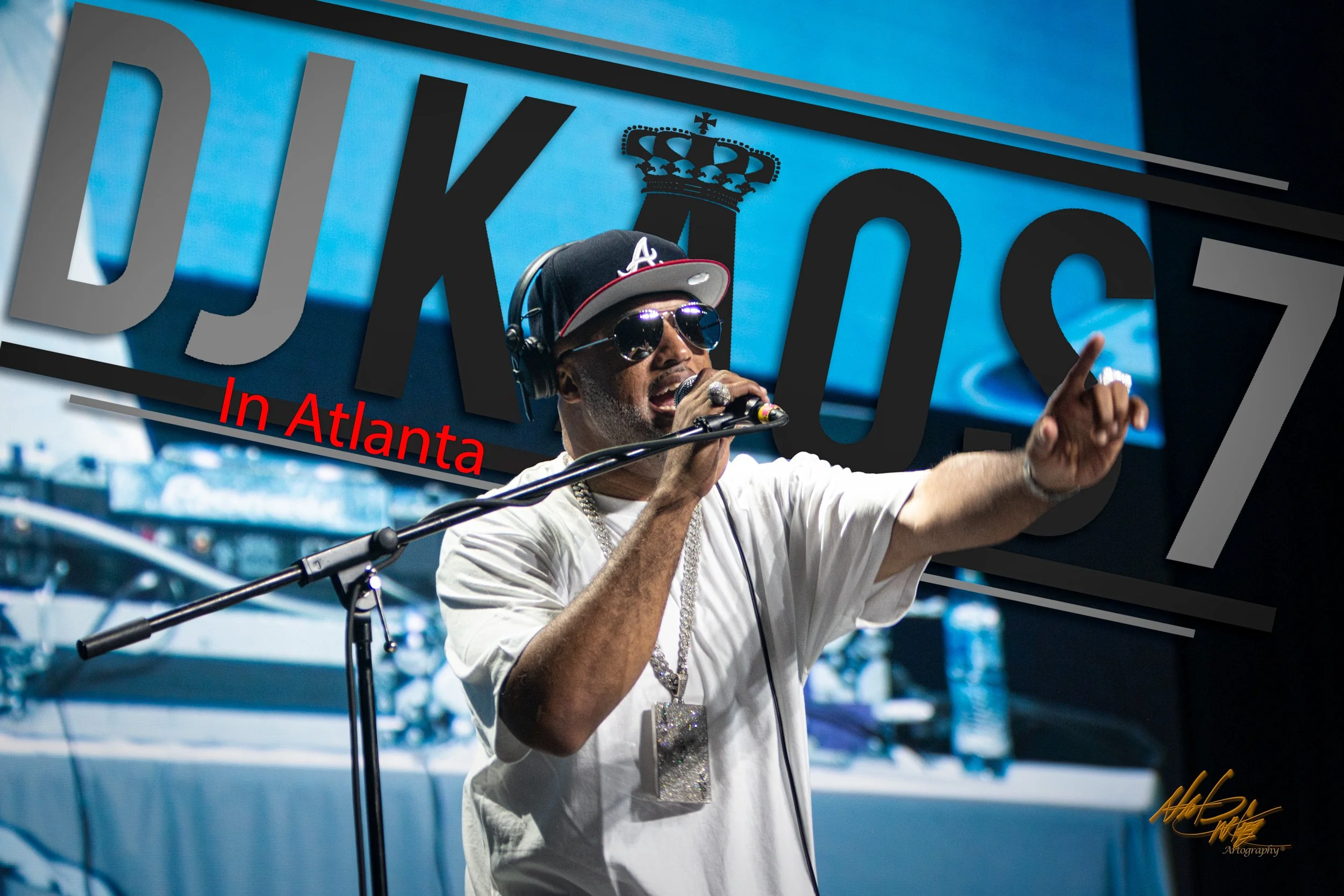 DJ KAOS7 captured by Nat Carter for Nat Carter Artography