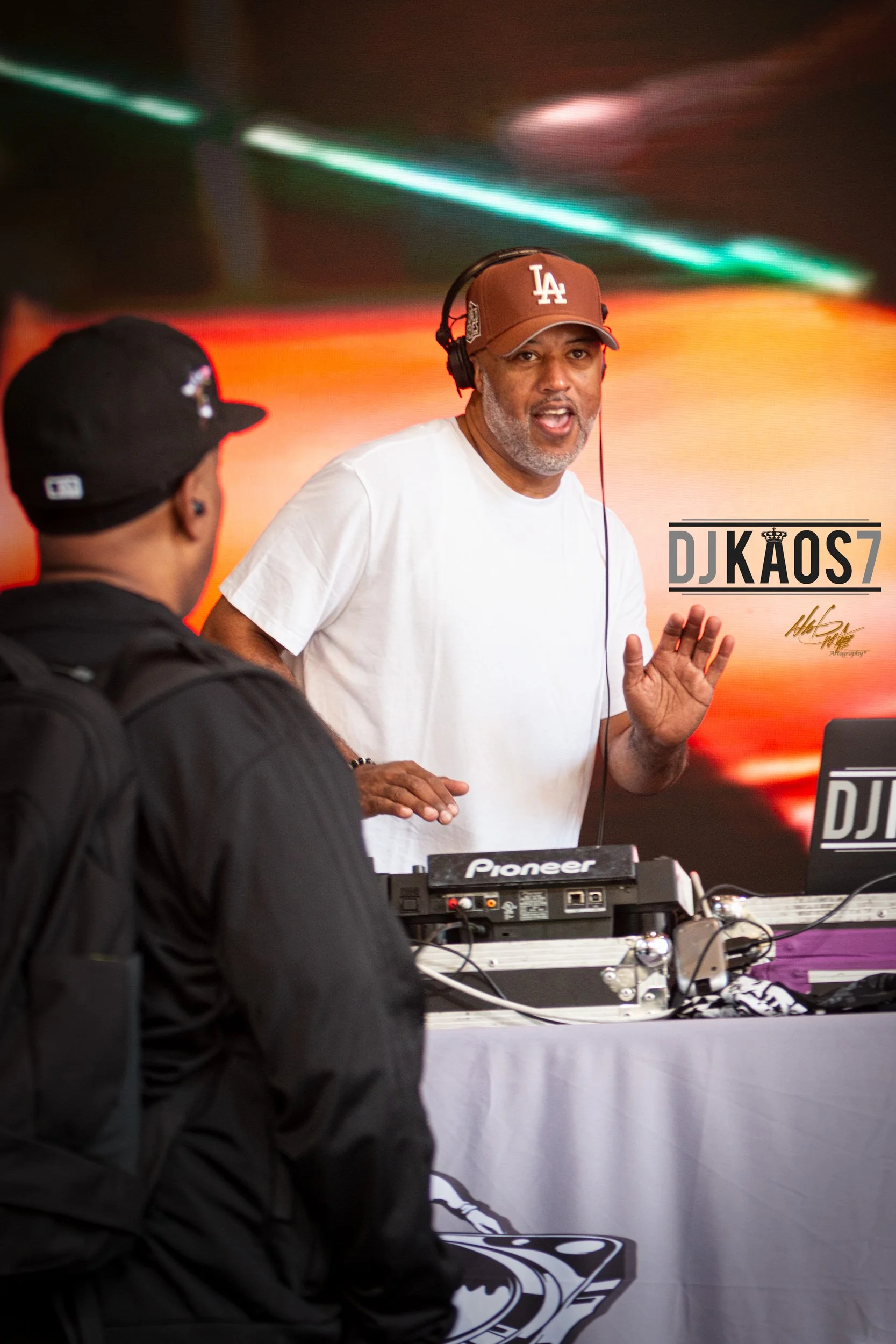 DJ KAOS7 captured by Nat Carter for Nat Carter Artography