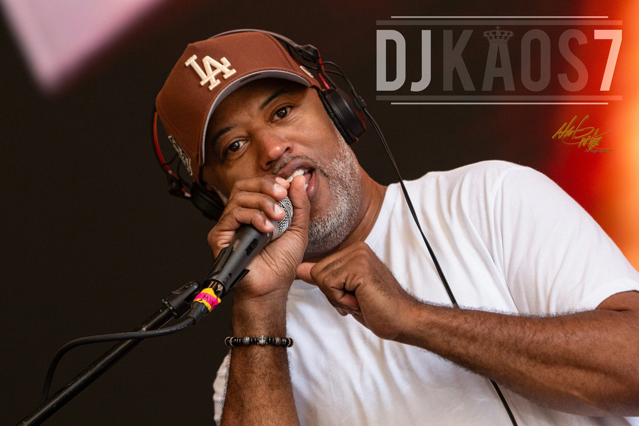 DJ KAOS7 captured by Nat Carter for Nat Carter Artography