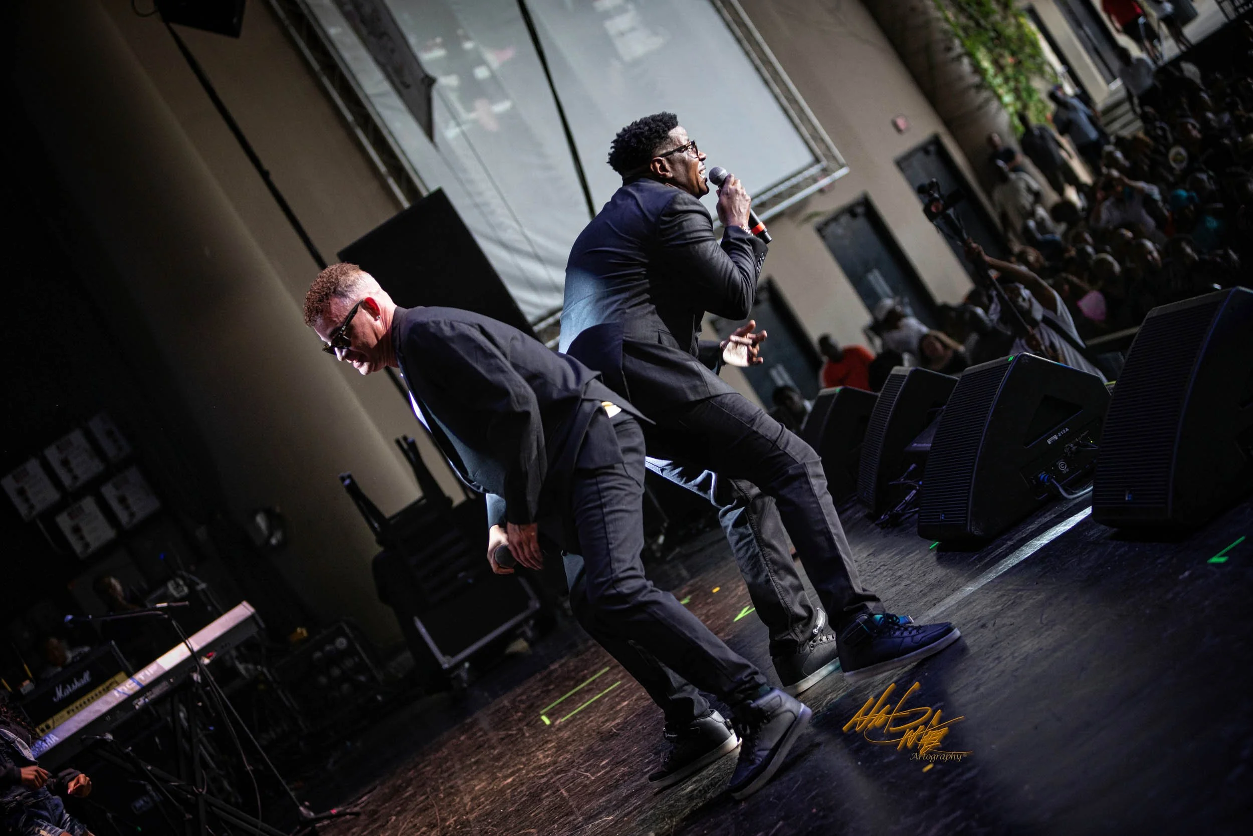 Concert photography featuring KID N PLAY captured by Nat Carter for Nat Carter Artography. Copyright © Nat Carter, Nat Carter Artography 2022 All Rights Reserved.