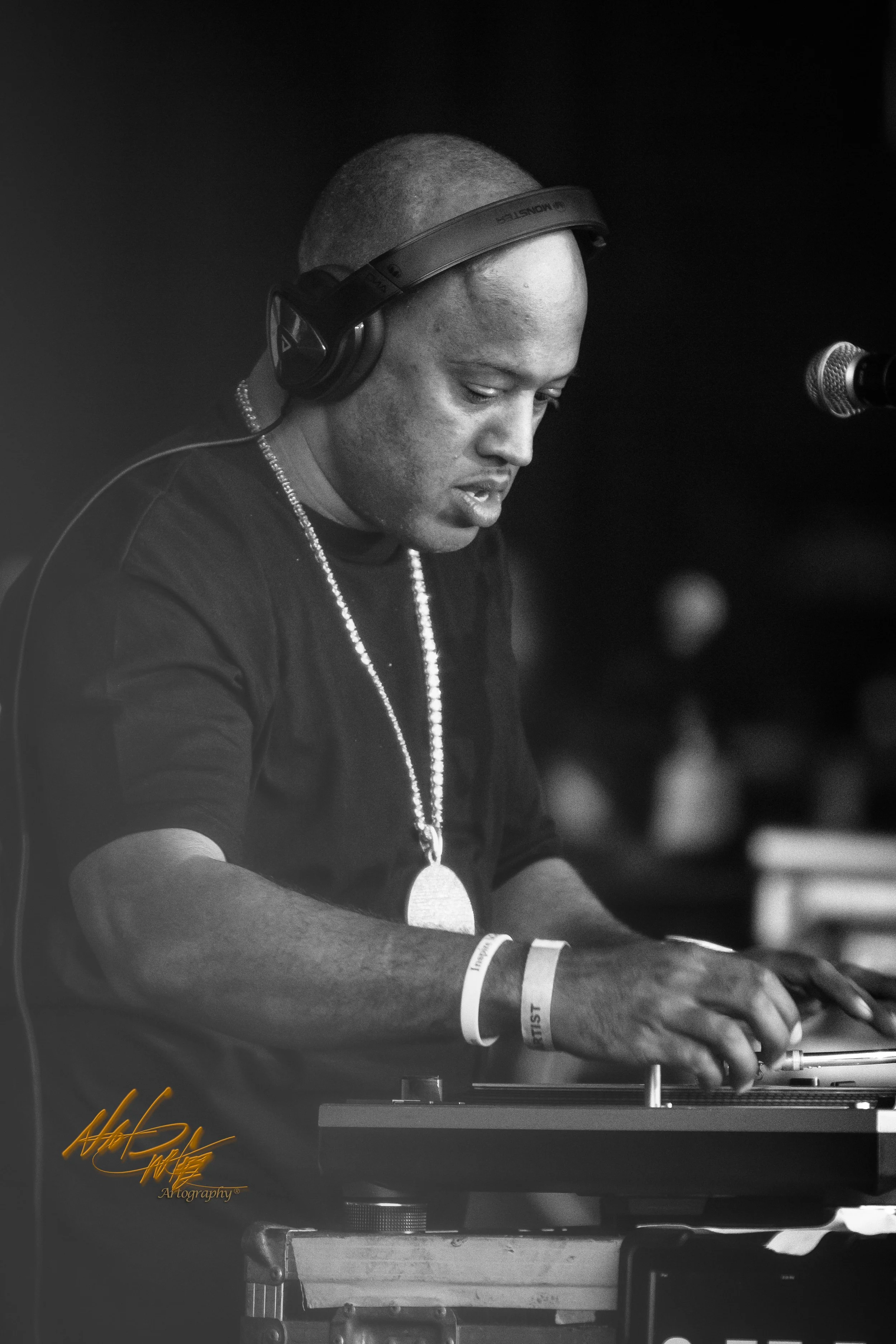 DJ KAOS captured by Nat Carter