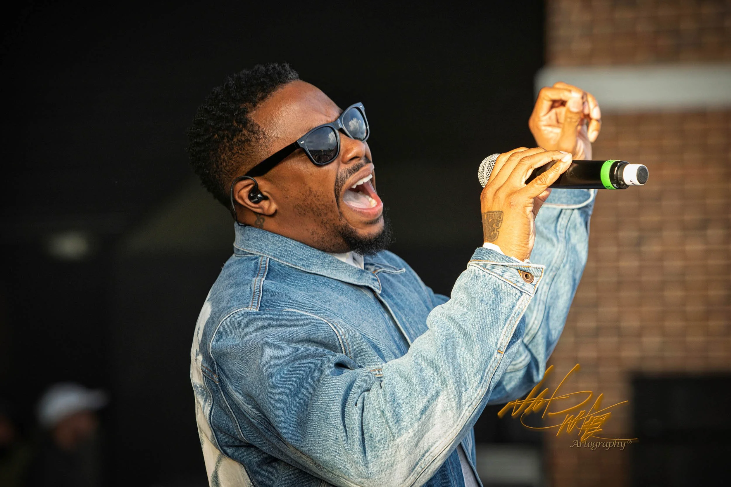 Concert Photography featuring Raheem DeVaughn captured by Nat Carter