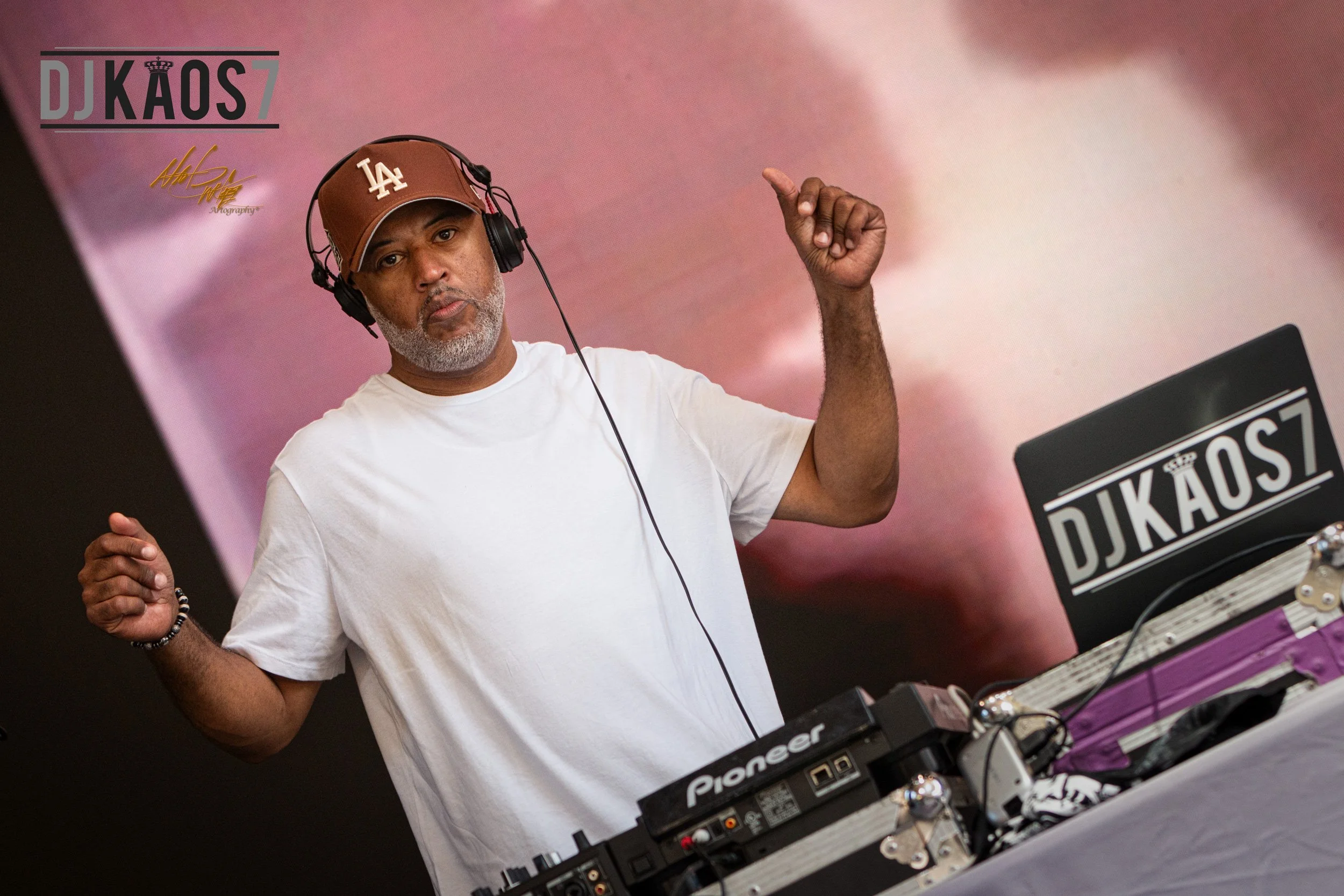 DJ KAOS7 captured by Nat Carter for Nat Carter Artography