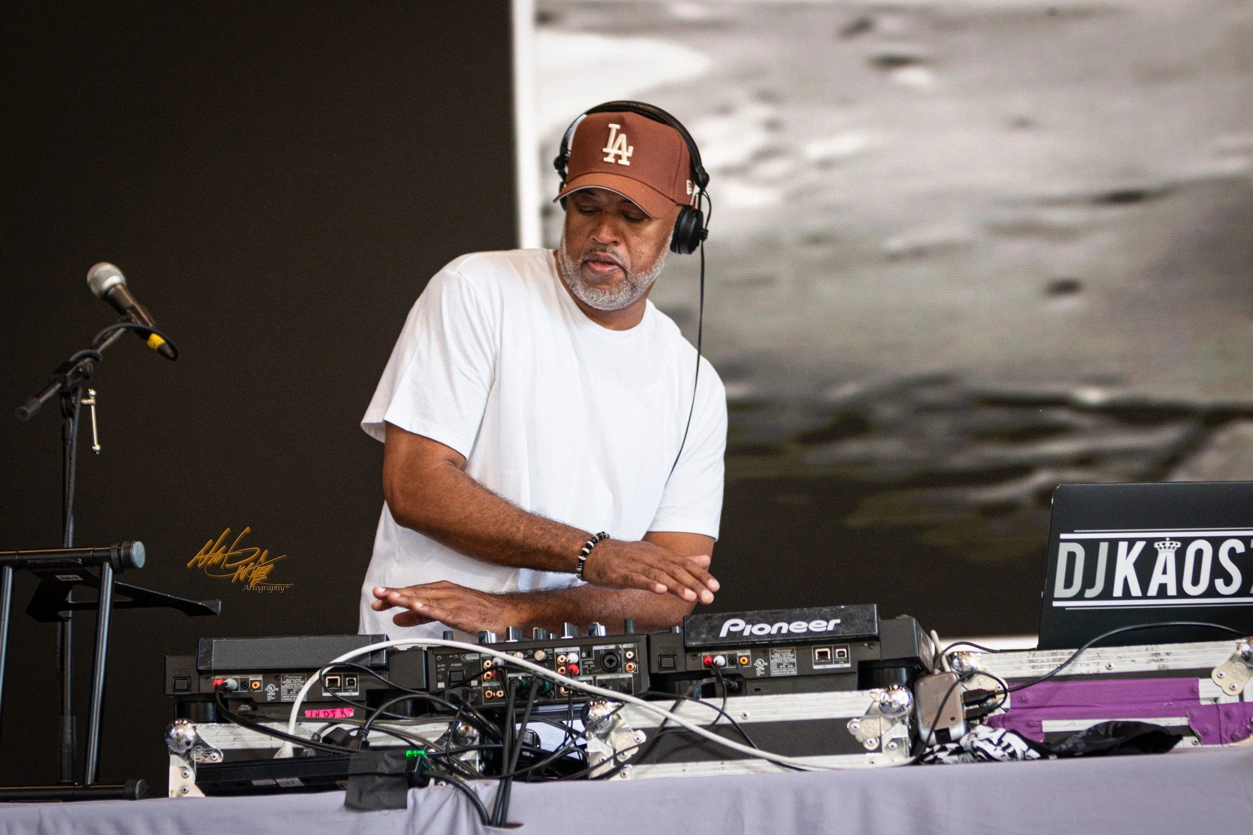 DJ KAOS7 captured by Nat Carter for Nat Carter Artography