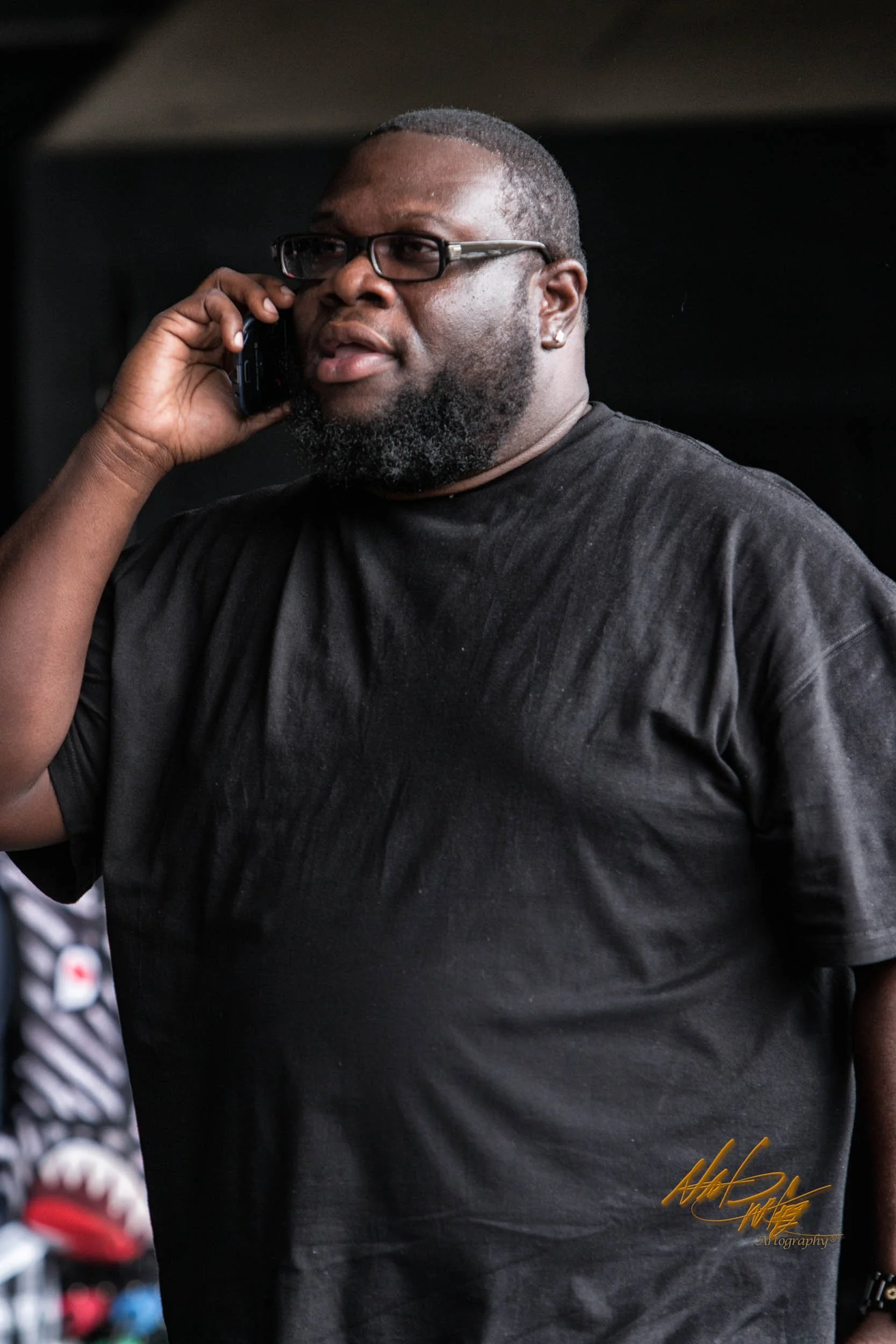 Bull Williams captured by Nat Carter for Teddy Riley Music & Nat Carter Artography