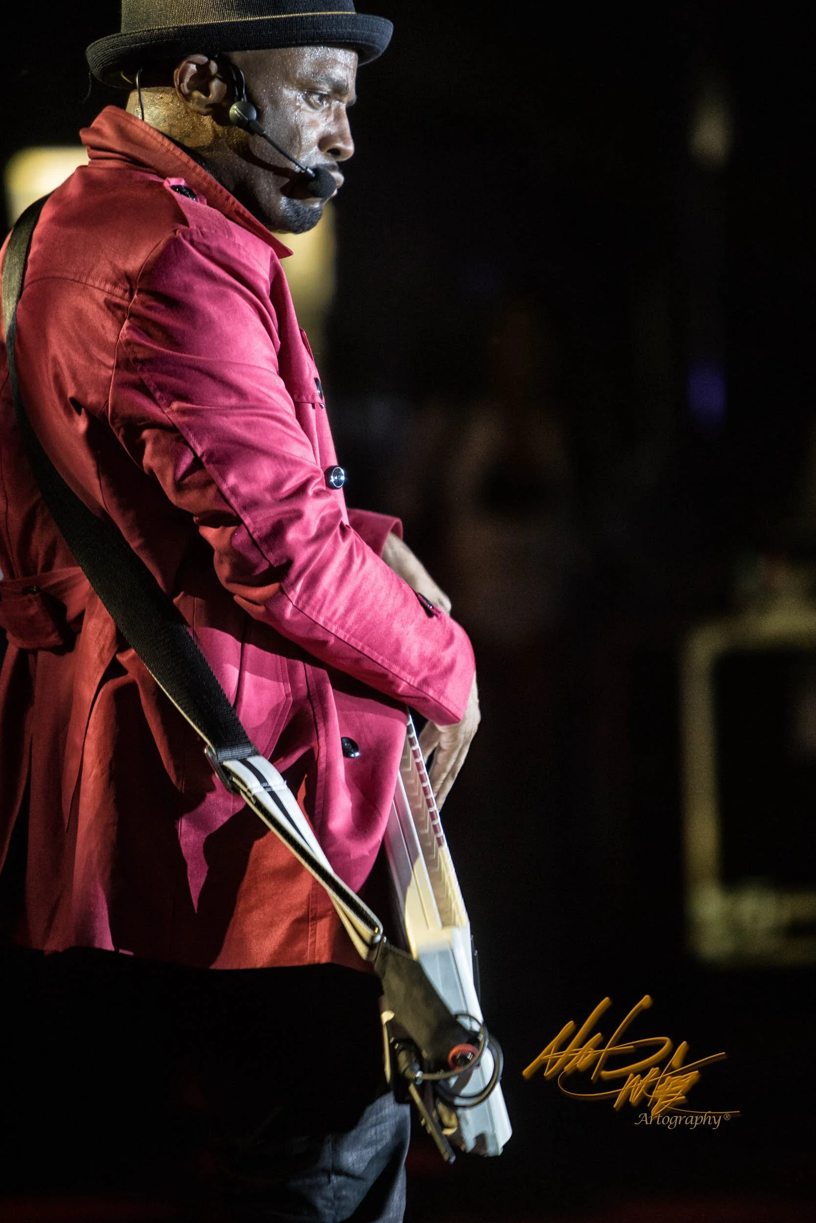 TEDDY RILEY captured by Nat Carter for Nat Carter Artography.