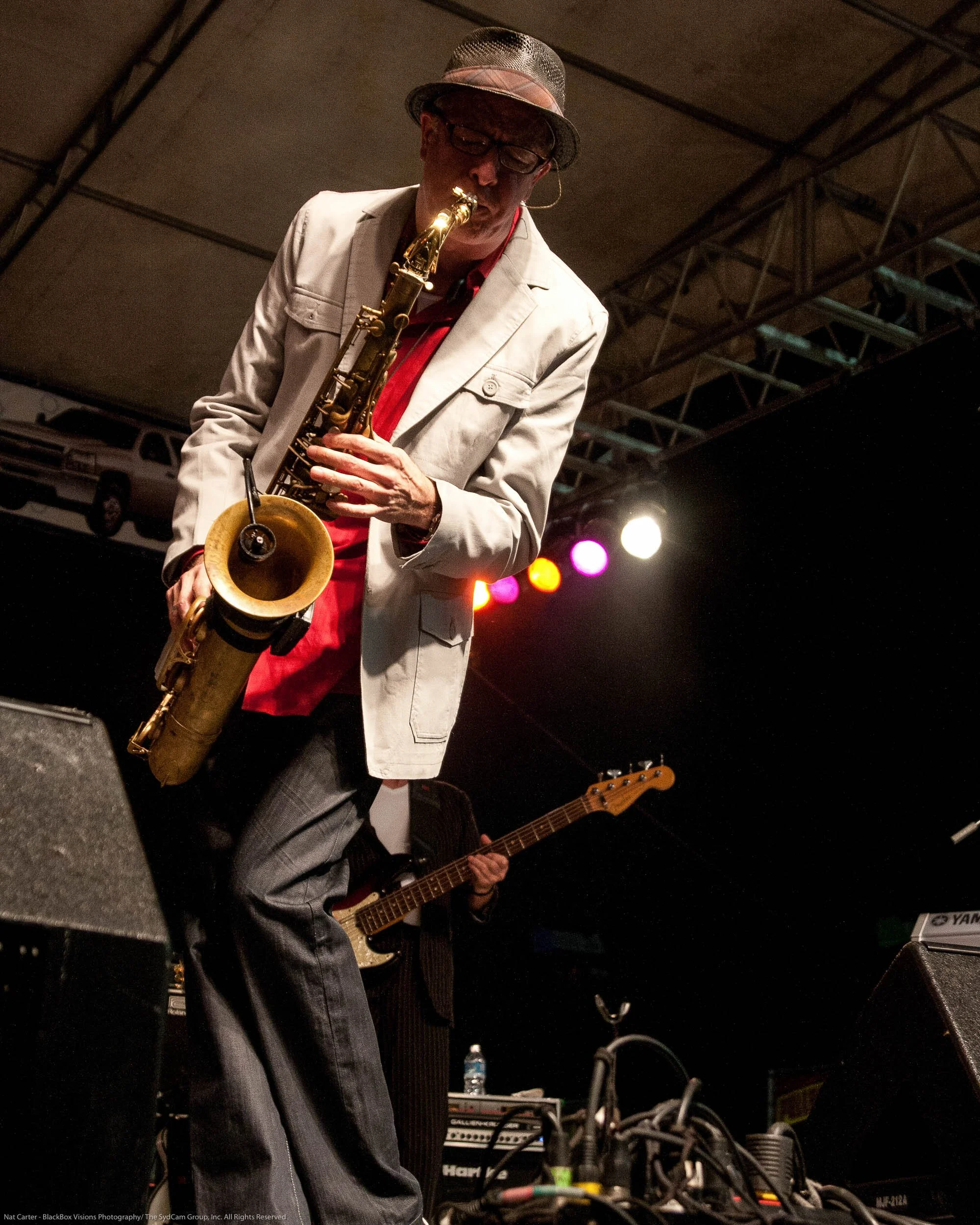 Concert photography featuring Average White Band captured by Nat Carter for Nat Carter Artography. Copyright © Nat Carter, Nat Carter Artography 2022 All Rights Reserved.