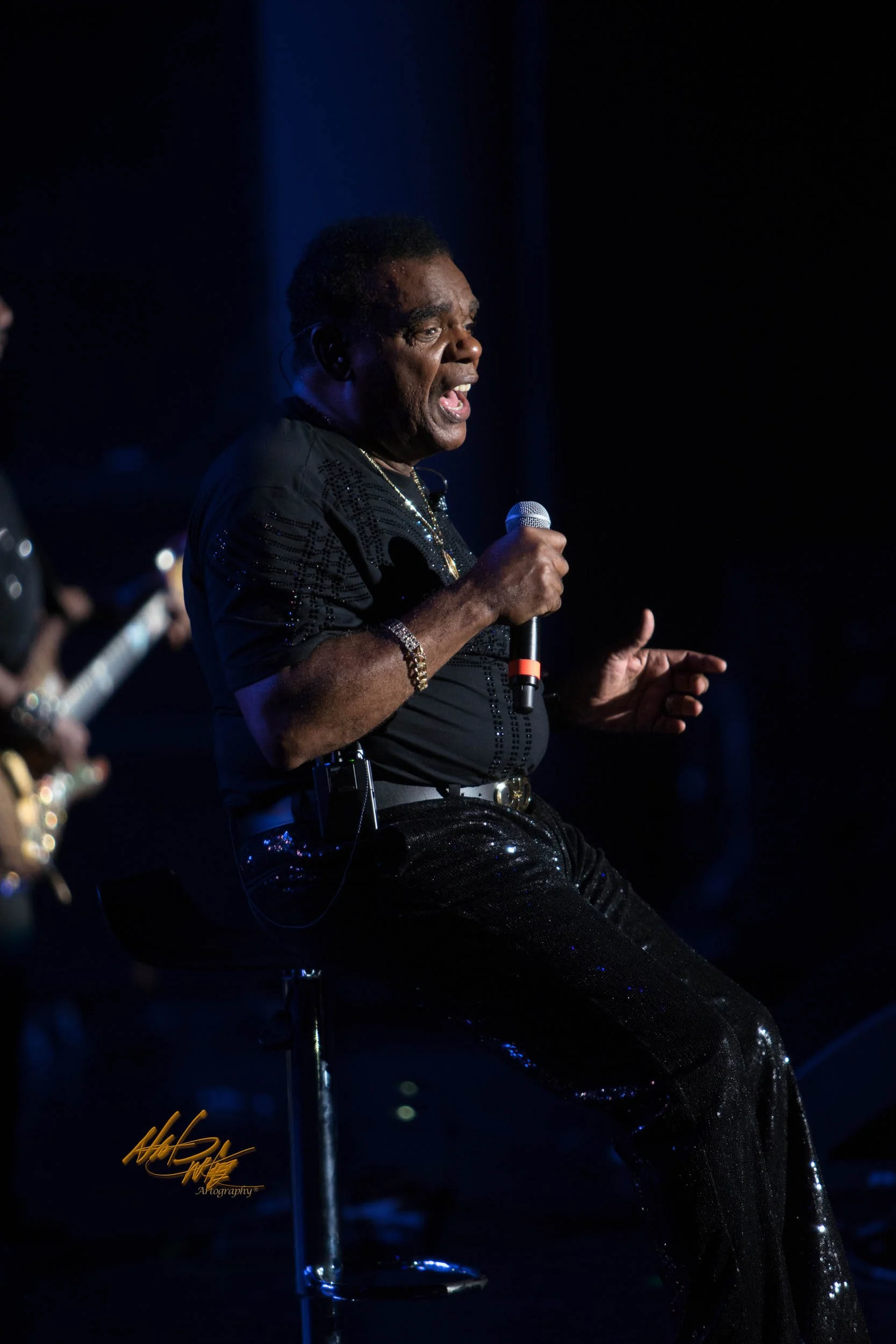 The ISLEY BROTHERS captured by Nat Carter for Nat Carter Artography. Copyright © Nat Carter Nat Carter Artography 2022 All Rights Reserved.