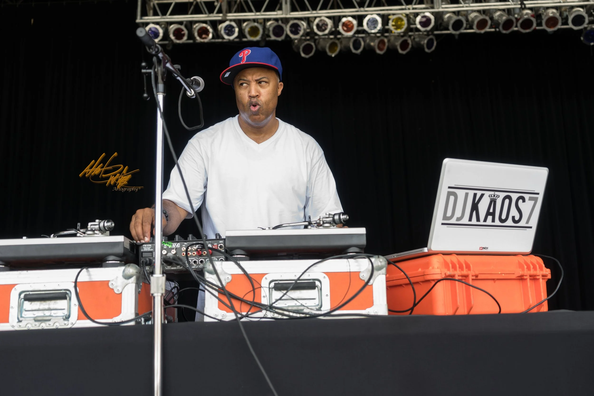 DJ KAOS captured by Nat Carter