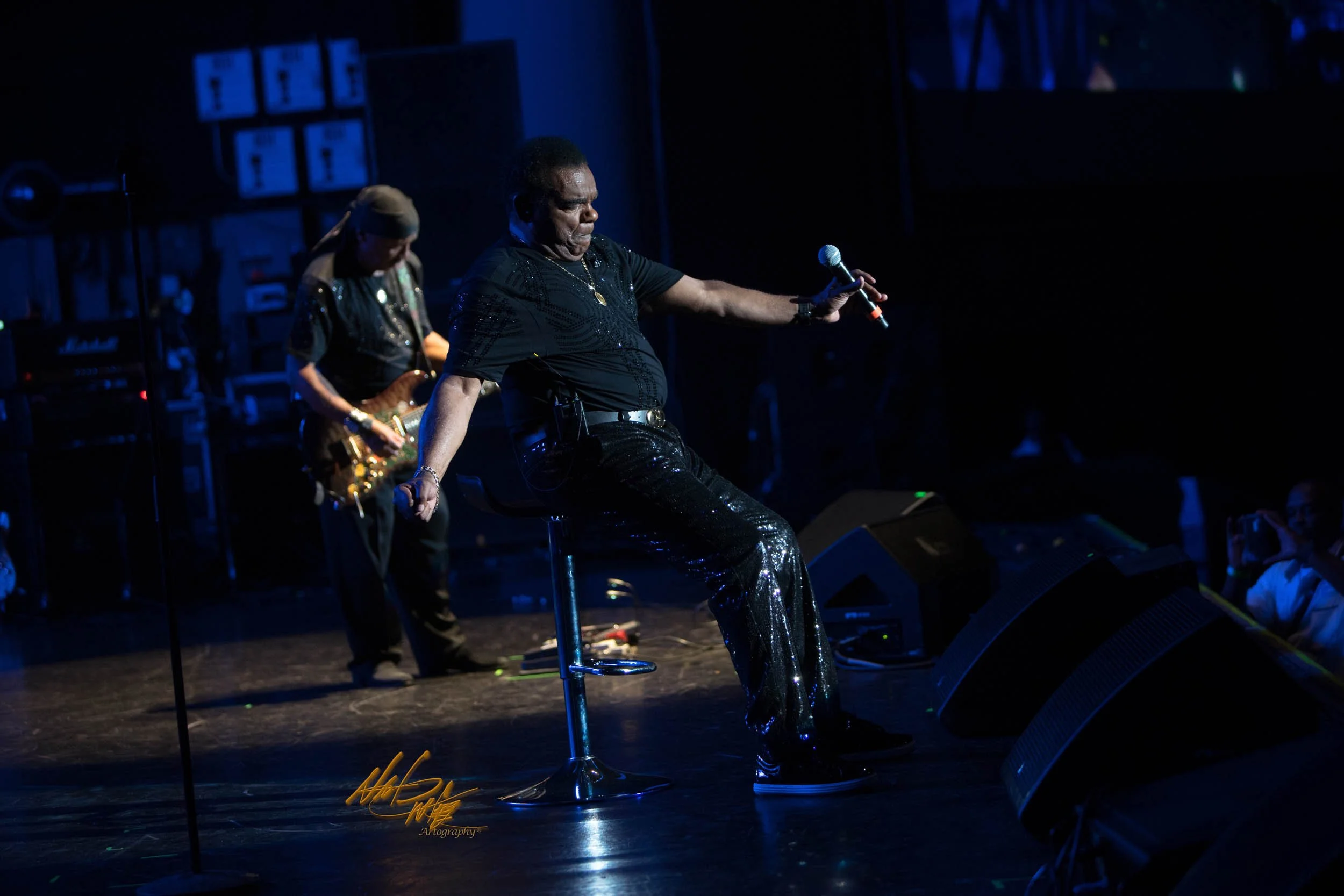 The ISLEY BROTHERS captured by Nat Carter for Nat Carter Artography. Copyright © Nat Carter Nat Carter Artography 2022 All Rights Reserved.