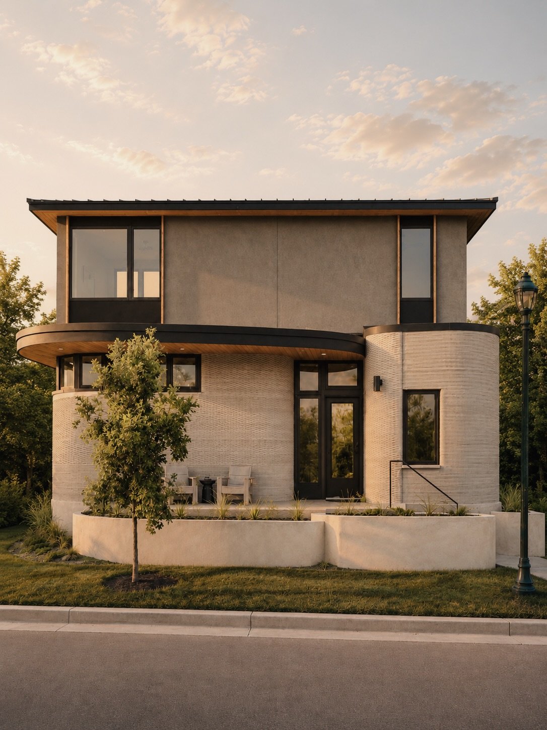 // Meuller

Design : @hsuoffice 
Build : @icon3dtech 
Stage : @thestagedhaus 

#sustainability #architecture