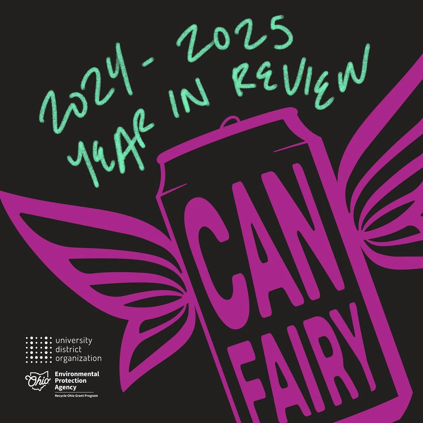 Last year Can Fairy Curbside Recycling diverted over 44,000 pounds of recyclable material from the waste stream. Let&rsquo;s see how much we can do this year!! 

Sign up for Can Fairy!! It&rsquo;s a FREE recycling program i  the University District t