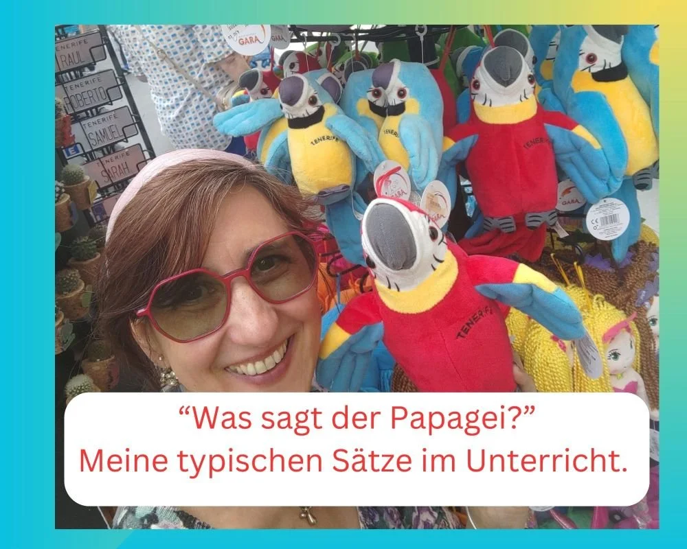 Meine typischen Sätze im Unterricht