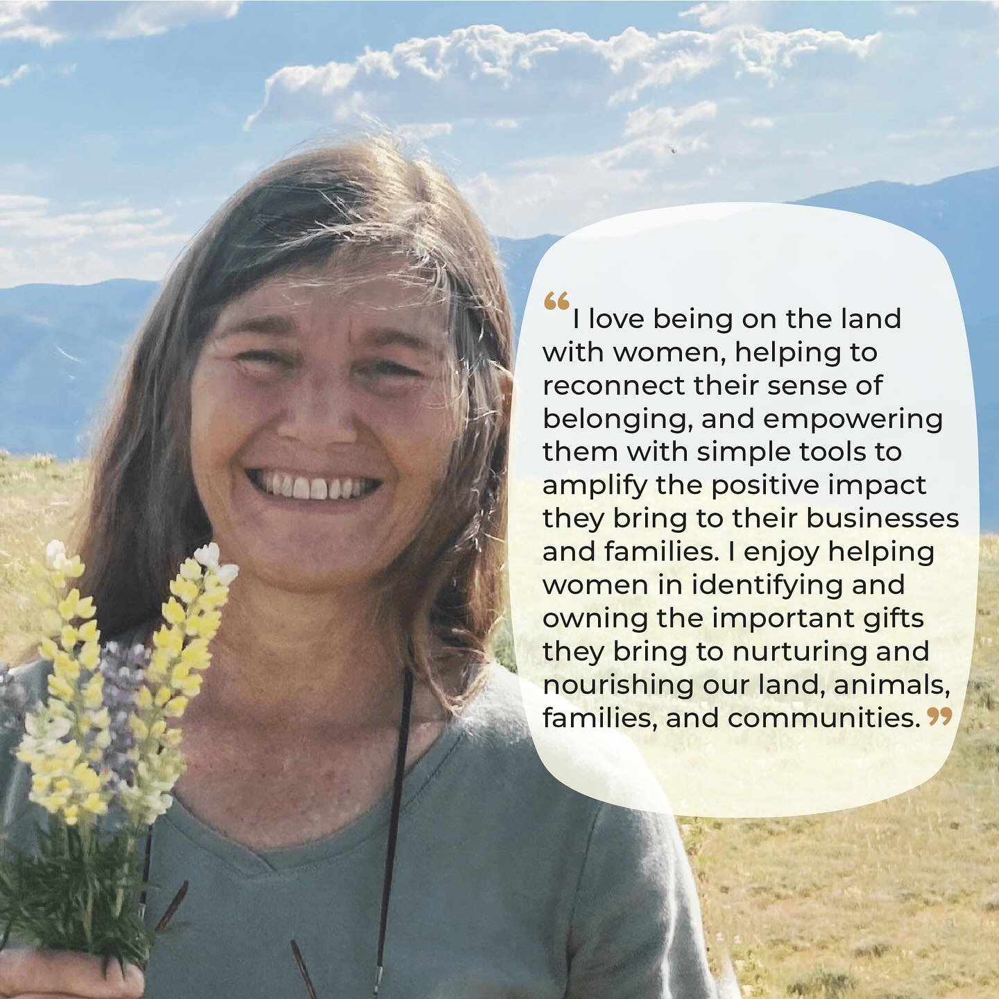 Join us TODAY at noon MST for an exciting IG live session featuring Kathy Frisch! 🌟

Outside of WIR, Kathy&rsquo;s focus is raising nutrient dense food on her own place in Texas and consulting with ranch families/managers in the tools of Holistic Ma