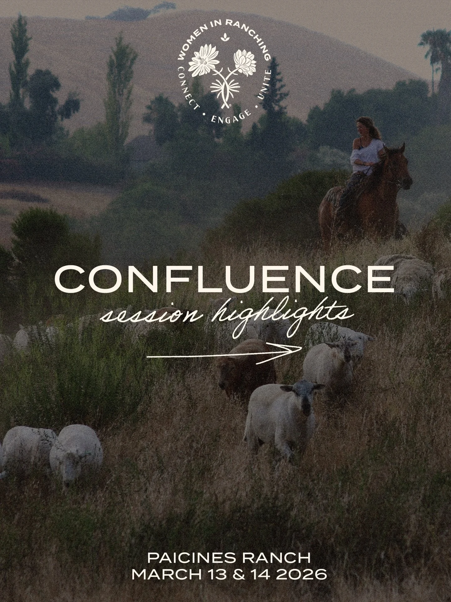 CONFLUENCE 2026 SESSION HIGHLIGHTS ✨

March 13-14 at Paicines Ranch isn&rsquo;t just a gathering &mdash;it&rsquo;s two days of transformative learning, hands-on experience, and connection with those  who understand the work you do.

Some of the sessi