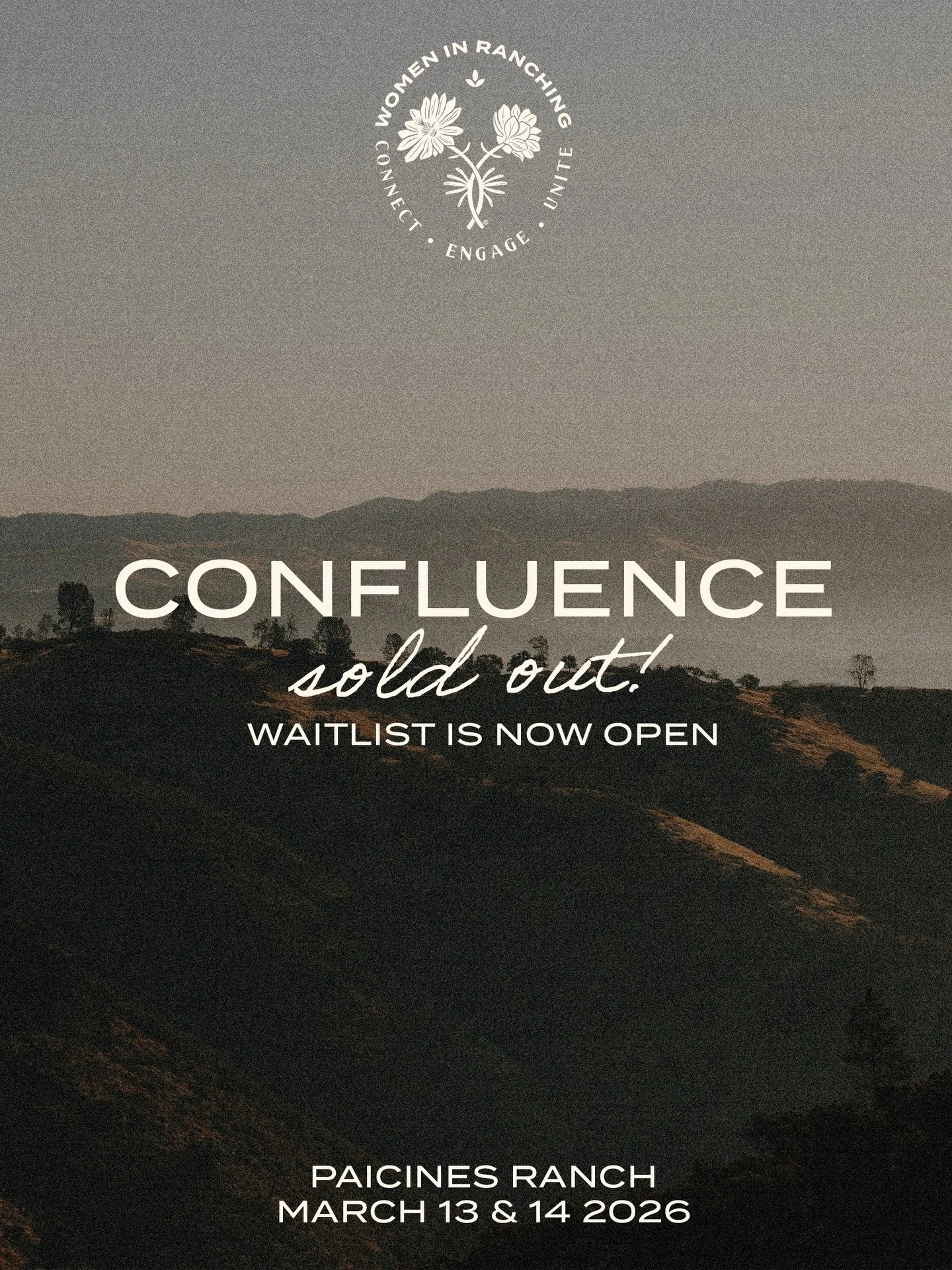 Confluence is SOLD OUT. 🤠

We&rsquo;re blown away by the response &ndash;  and so grateful for this community, and new members for showing up! If you didn&rsquo;t get your ticket, don&rsquo;t count yourself out just yet.

Locals passes are still ava