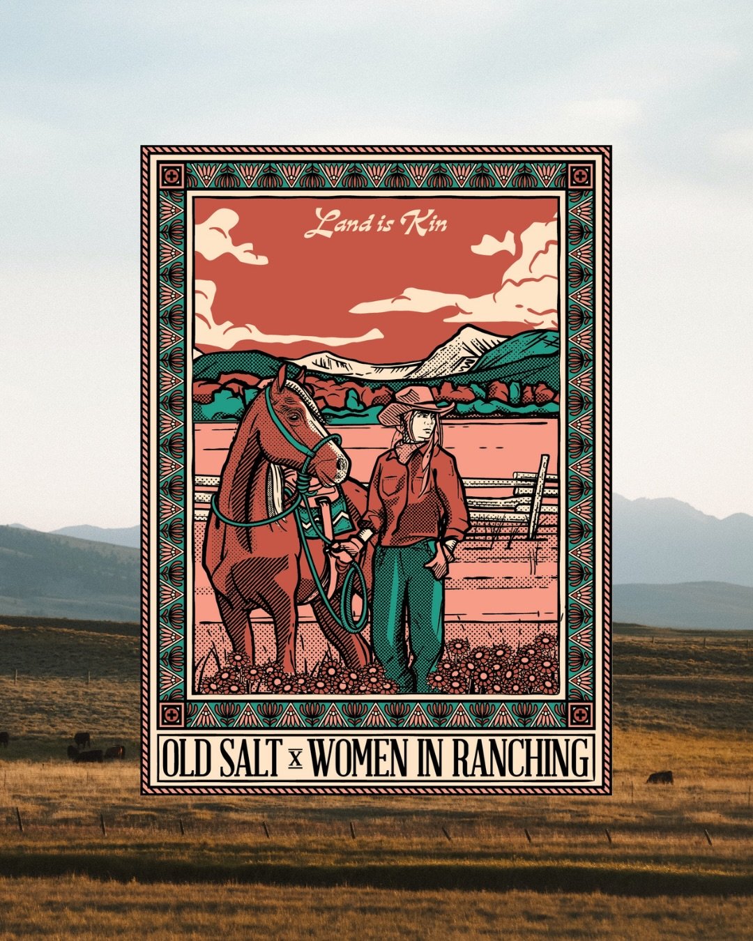 We&rsquo;re so grateful for this one.

Old Salt Co-op &mdash; a ranch- and employee-owned cooperative rooted in Montana land stewardship, created a limited-edition poster for their 4th Annual Old Salt Festival as a tribute to the Women in Ranching co