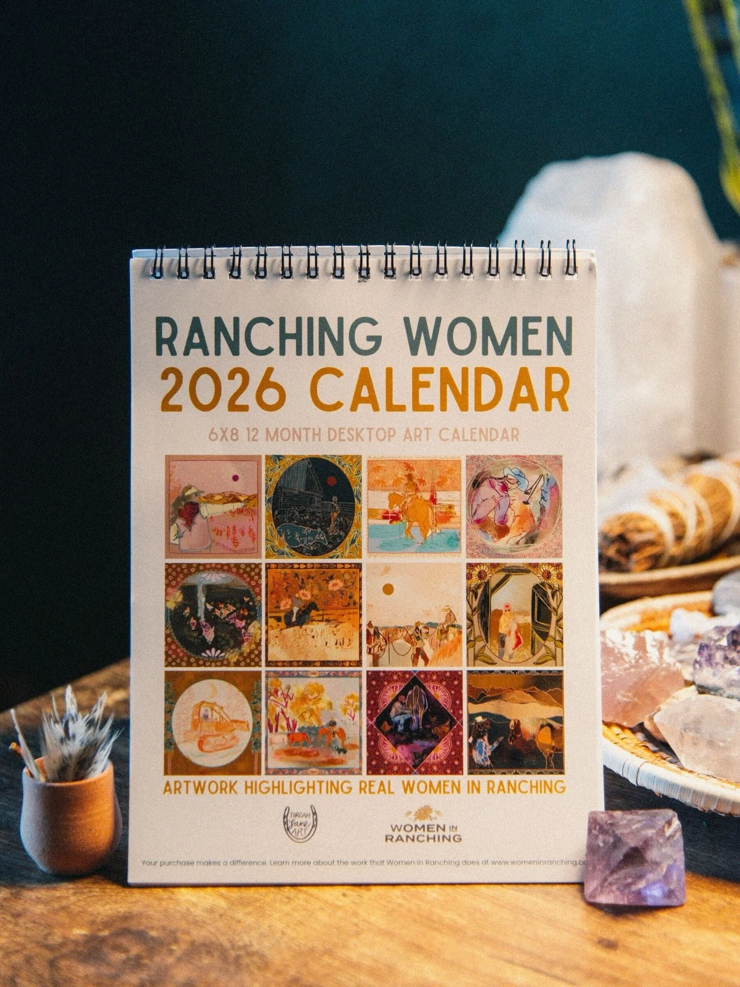 Every month, a woman from our community. Drawn with intention. 🤍

The 2026 WIR x Tirzah Lane Art Calendar features original illustrations of real women from our ranching community, captured in the heart of their work. Printed locally in Bend, Oregon
