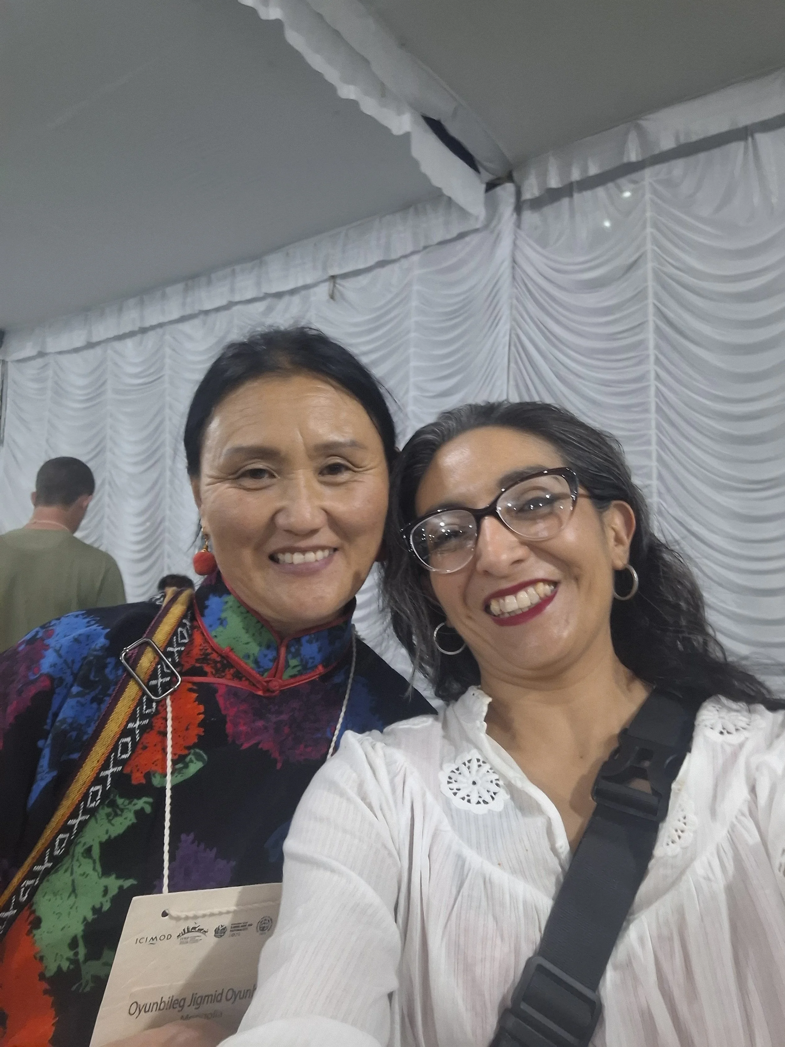 Nancy with colleague from Mongolia.jpeg